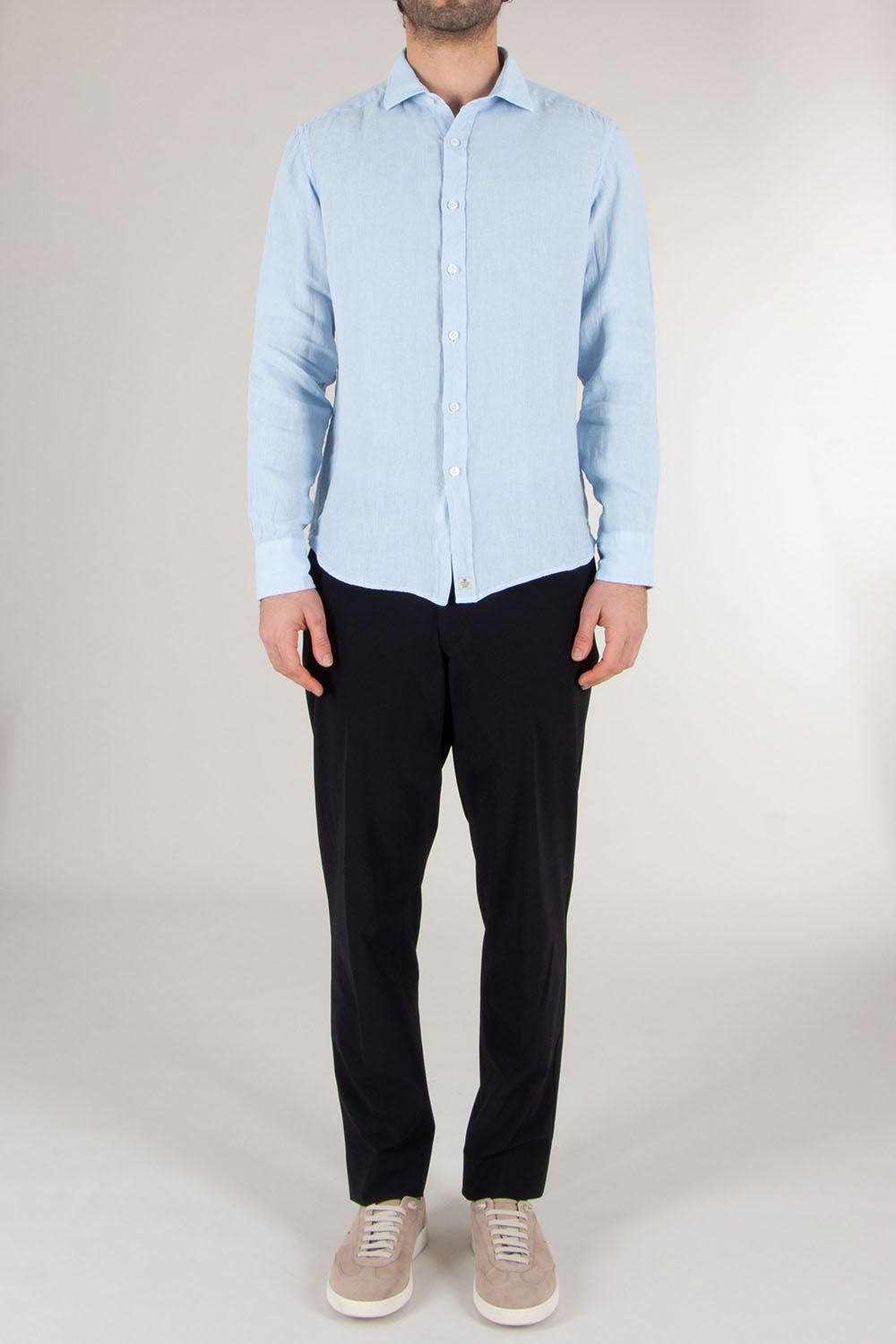SONRISA Regular Fit Linen Shirt