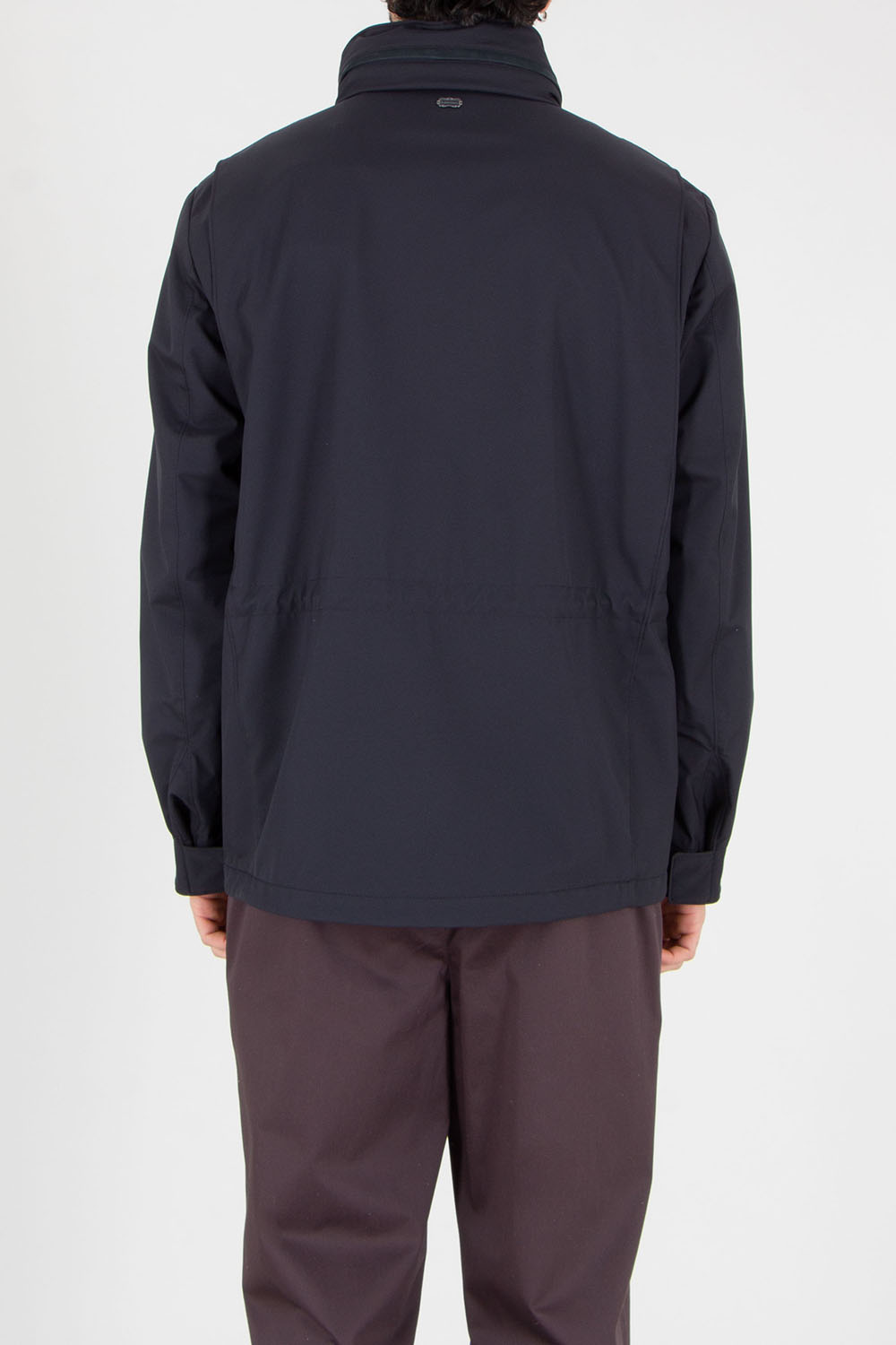 AGNONA Regular Fit Nylon Tech Twill Caban