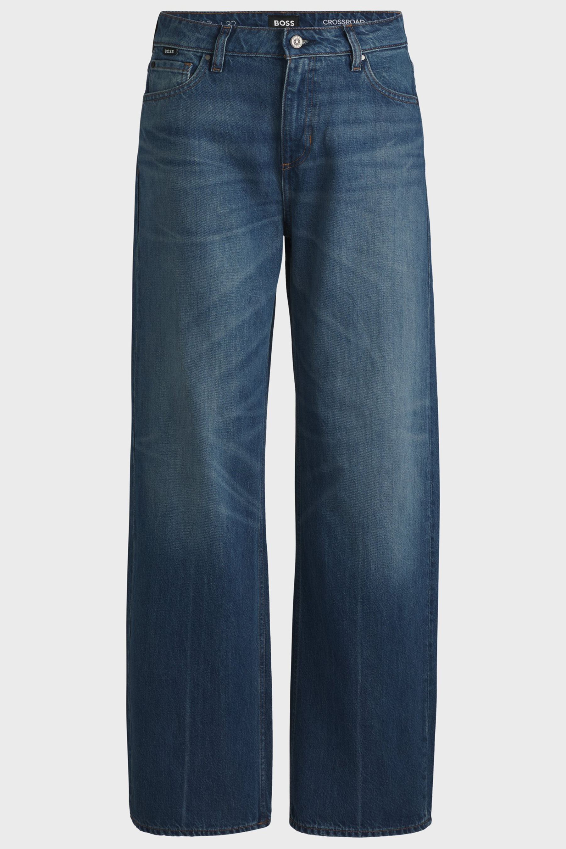 BOSS Cotton-Lyocell Blend Boyfriend Jeans Crossroad BOSS Cotton-Lyocell Blend Boyfriend Jeans Crossroad