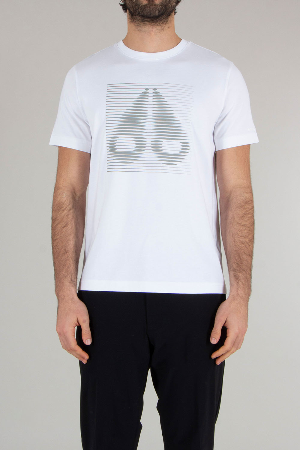 MOOSE KNUCKLES Regular Fit Logo Graphic Print Pima Cotton Jersey T-Shirt Raydaze