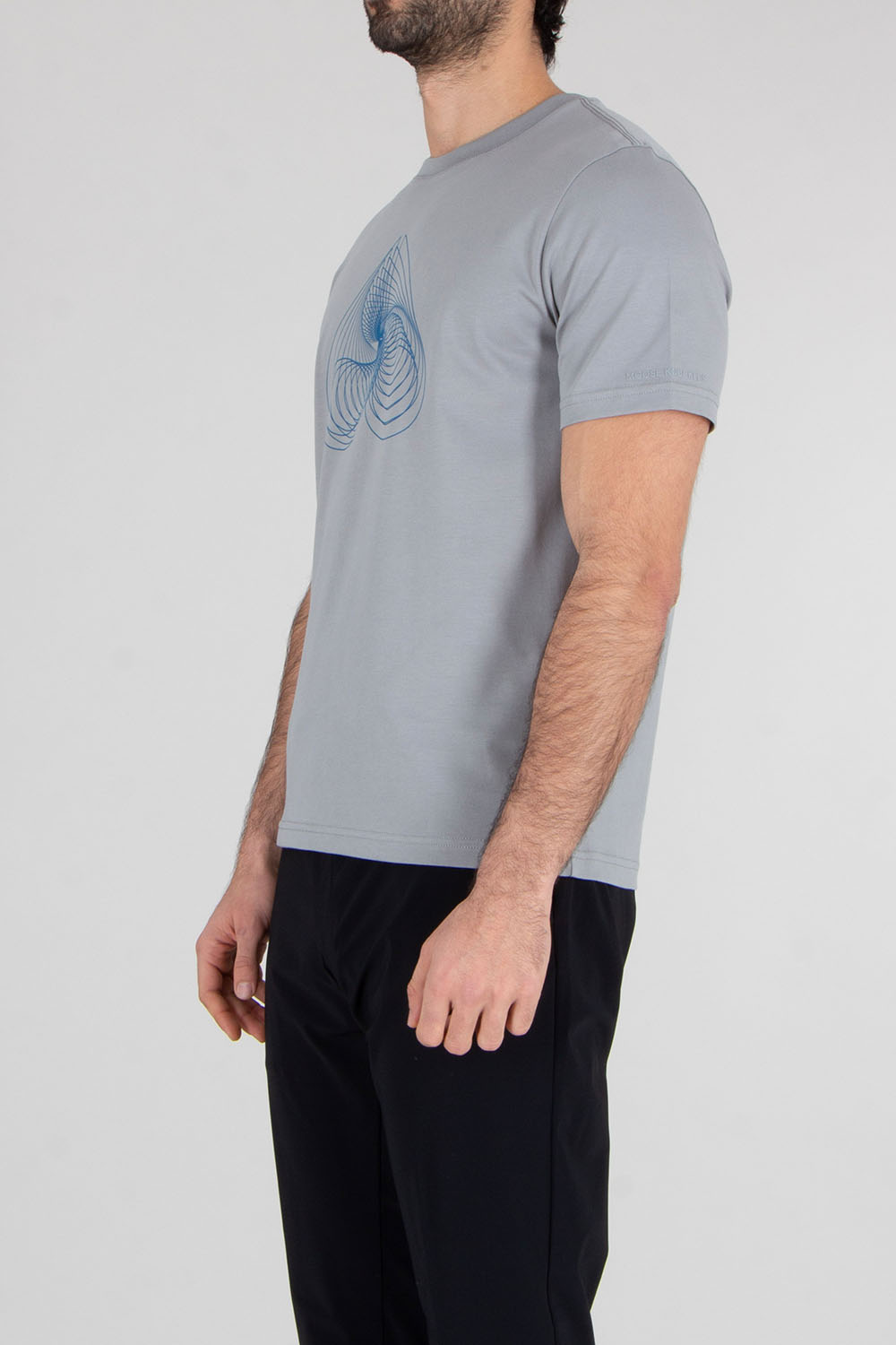 MOOSE KNUCKLES Regular Fit Logo Graphic Print Pima Cotton Jersey T-Shirt Eclipso