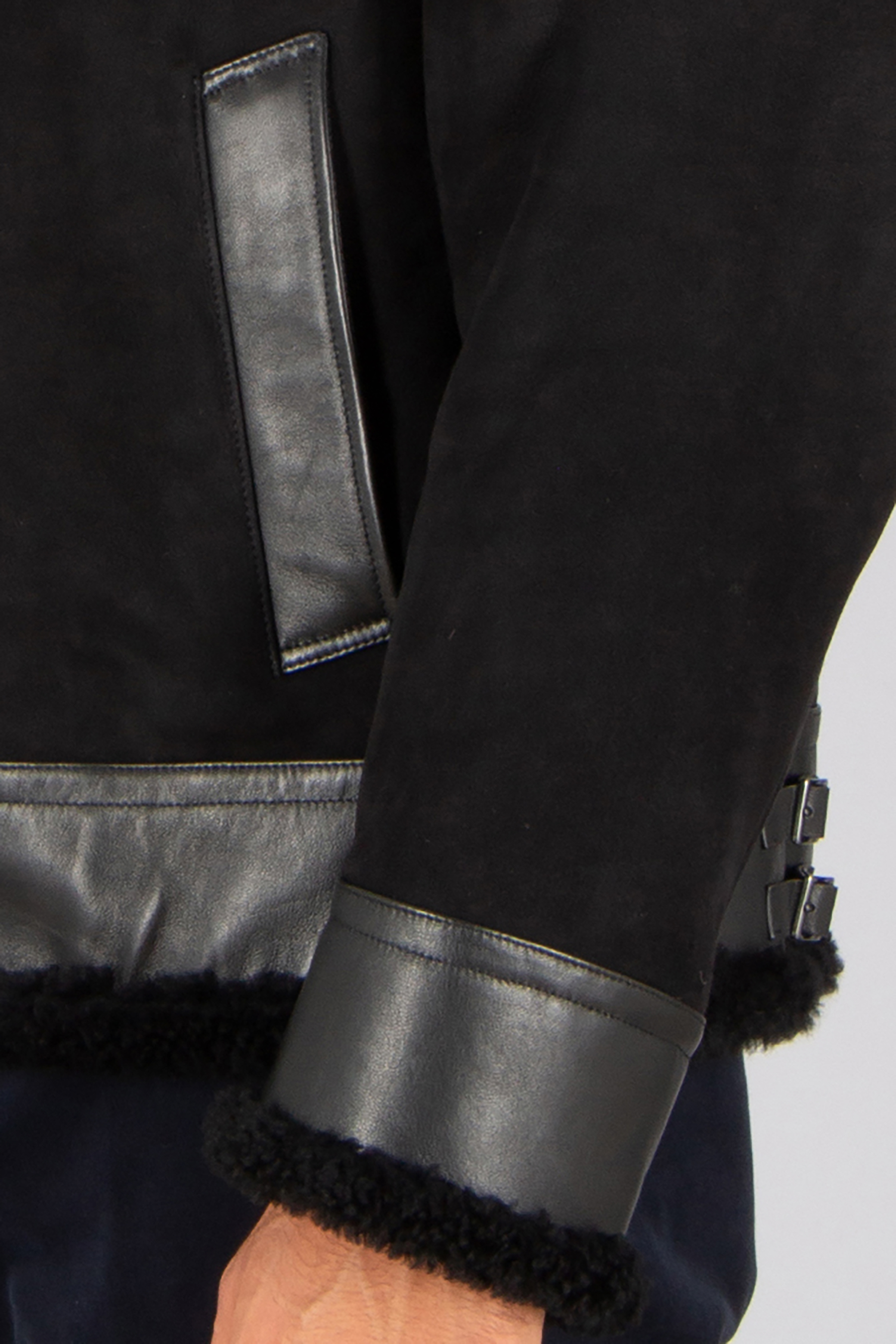 CANALI Regular Fit Shearling Jacket Bekleidung, Mantel, Jacke, Langarm, Handschuh