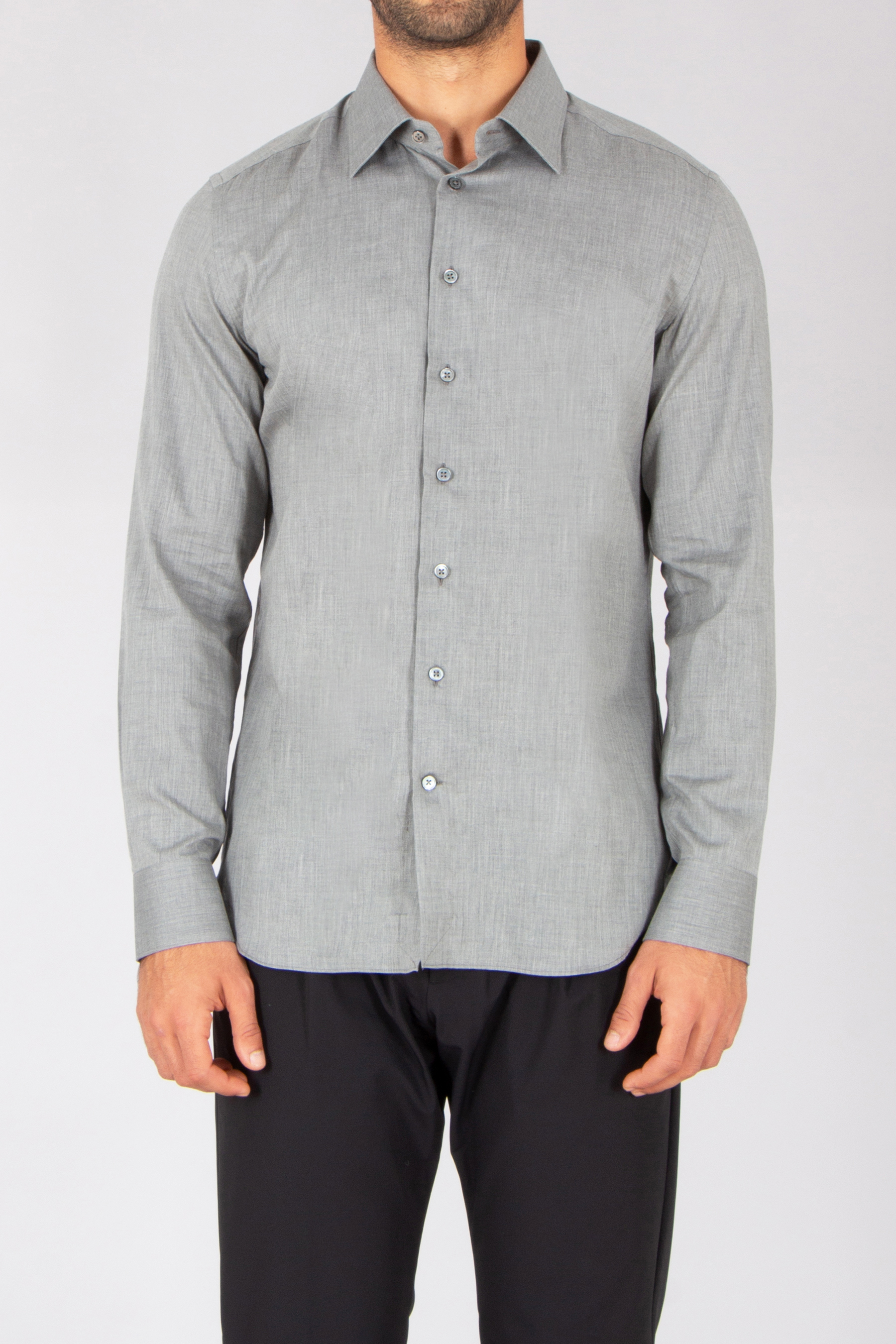 Hemd, Langarm, Leinen, Kleid, Hemd, Mantel
