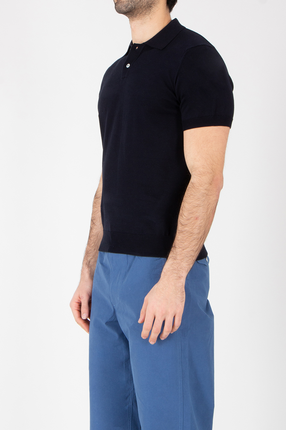 WOOLRICH Regular Fit Cotton Short-Sleeve Knit Polo