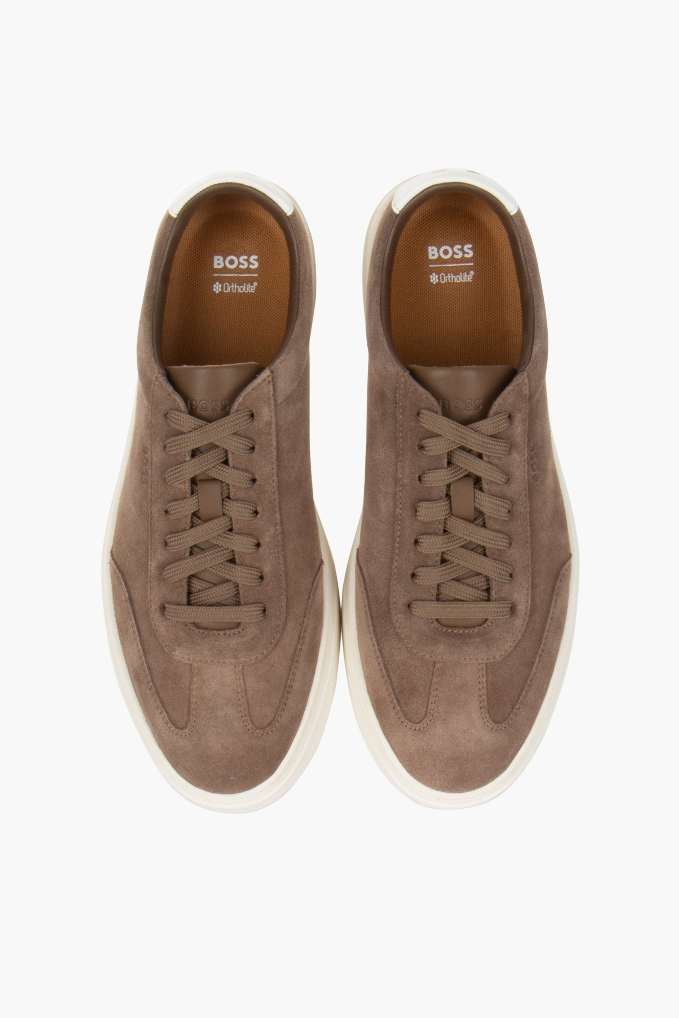 BOSS Suede Sneakers Kieran Wildleder, Kleidung, Schuhwerk, Schuh