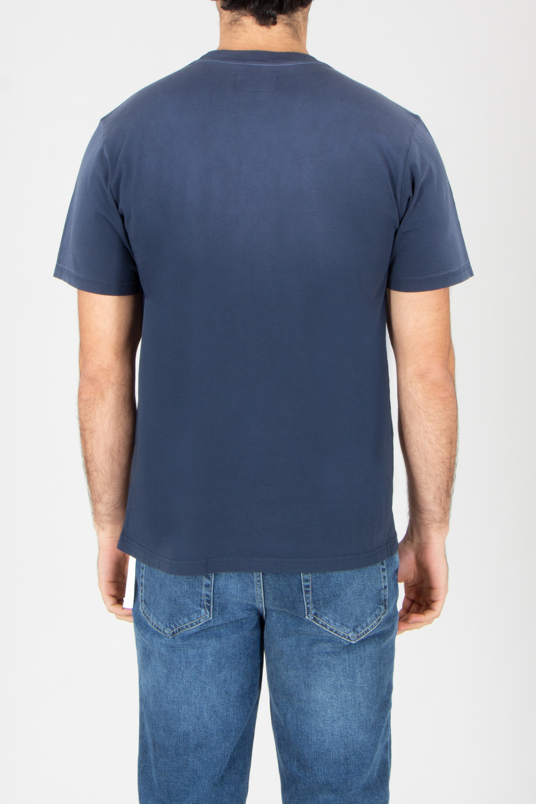 T-shirt, Jeans, Hosen, Mann, Person