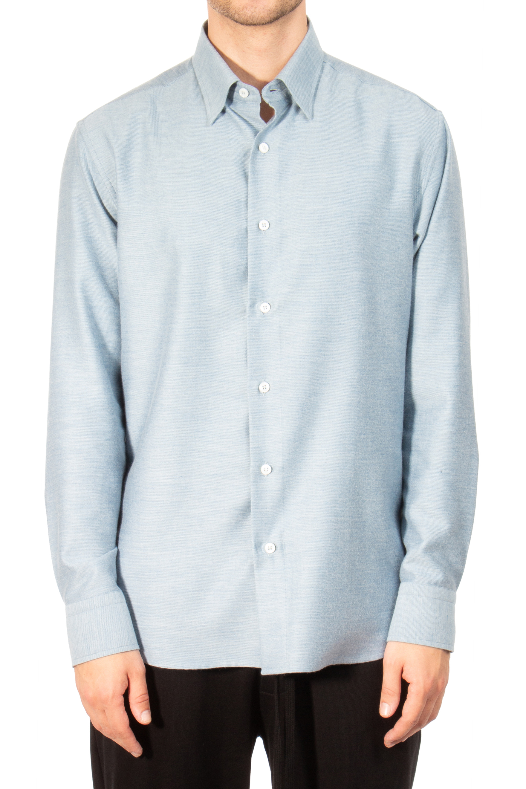 BRIONI Cotton-Cashmere Blend Shirt