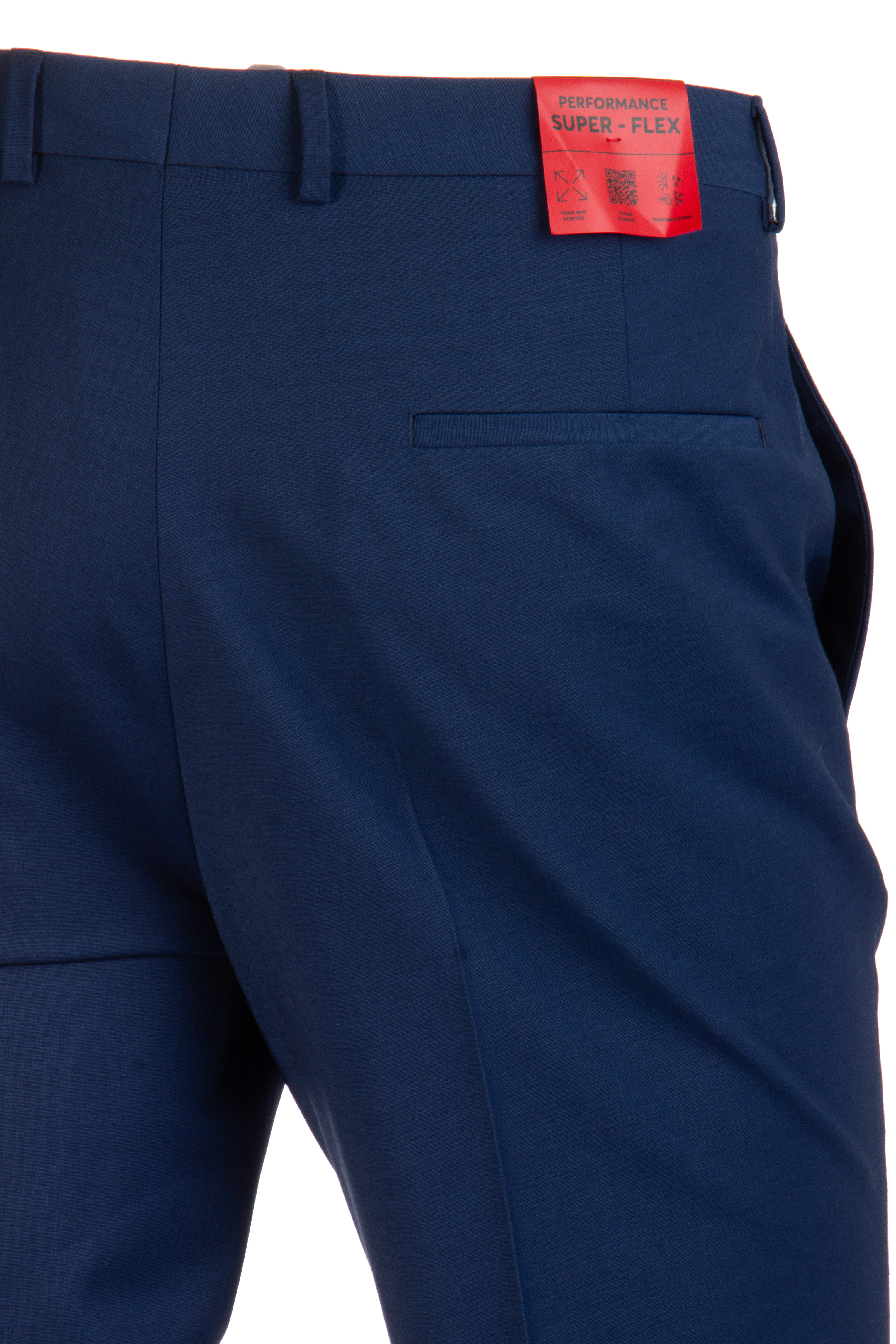 HUGO Extra Slim Fit Stretch Virgin Wool Blend Pants Hesten HUGO Extra Slim Fit Stretch Virgin Wool Blend Pants Hesten