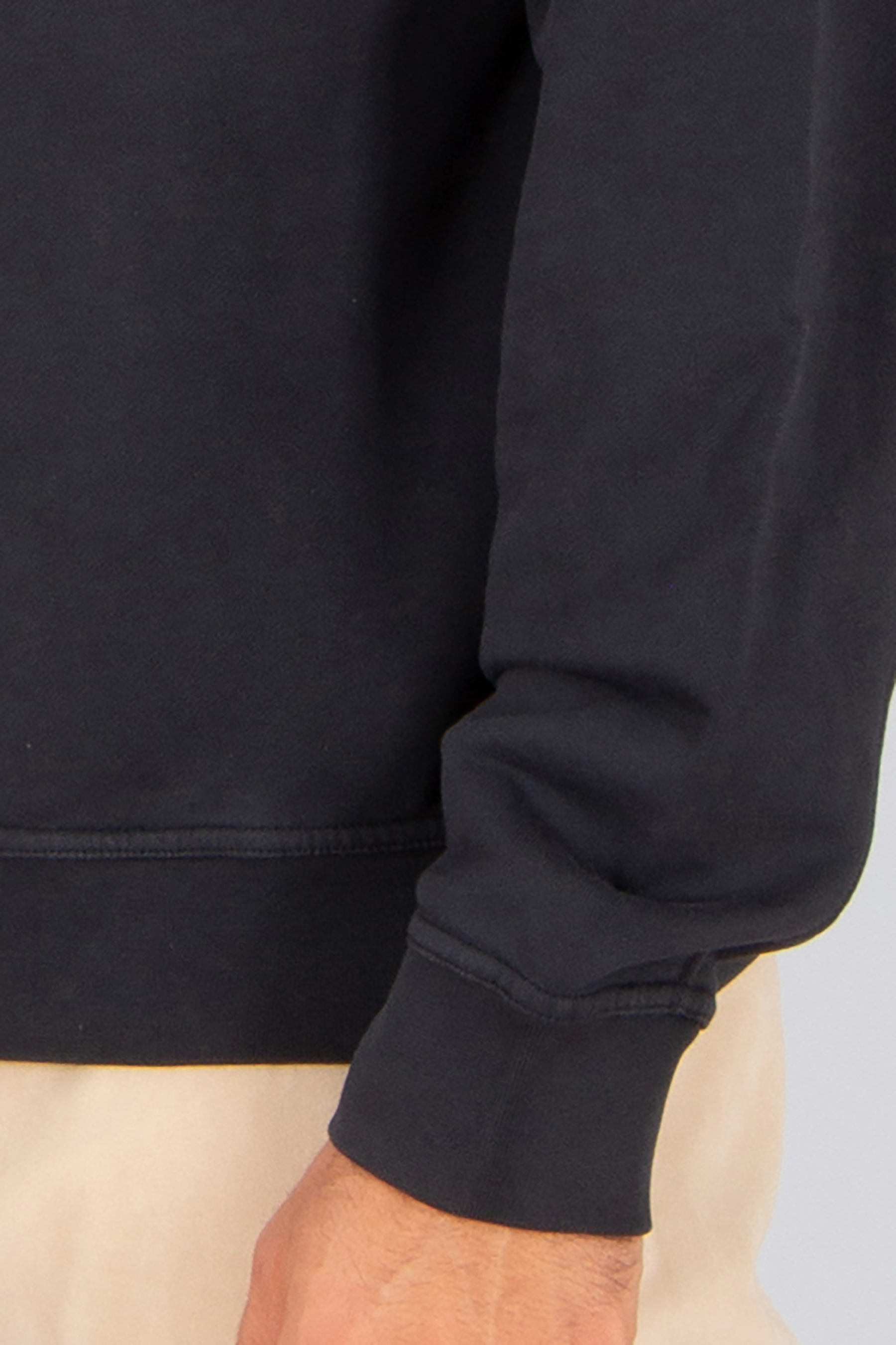 ST-95 Oversized Fit Organic Cotton French Terry Hoodie Sole Nucleo Langarm, Mantel, Jacke, Hosen, Person