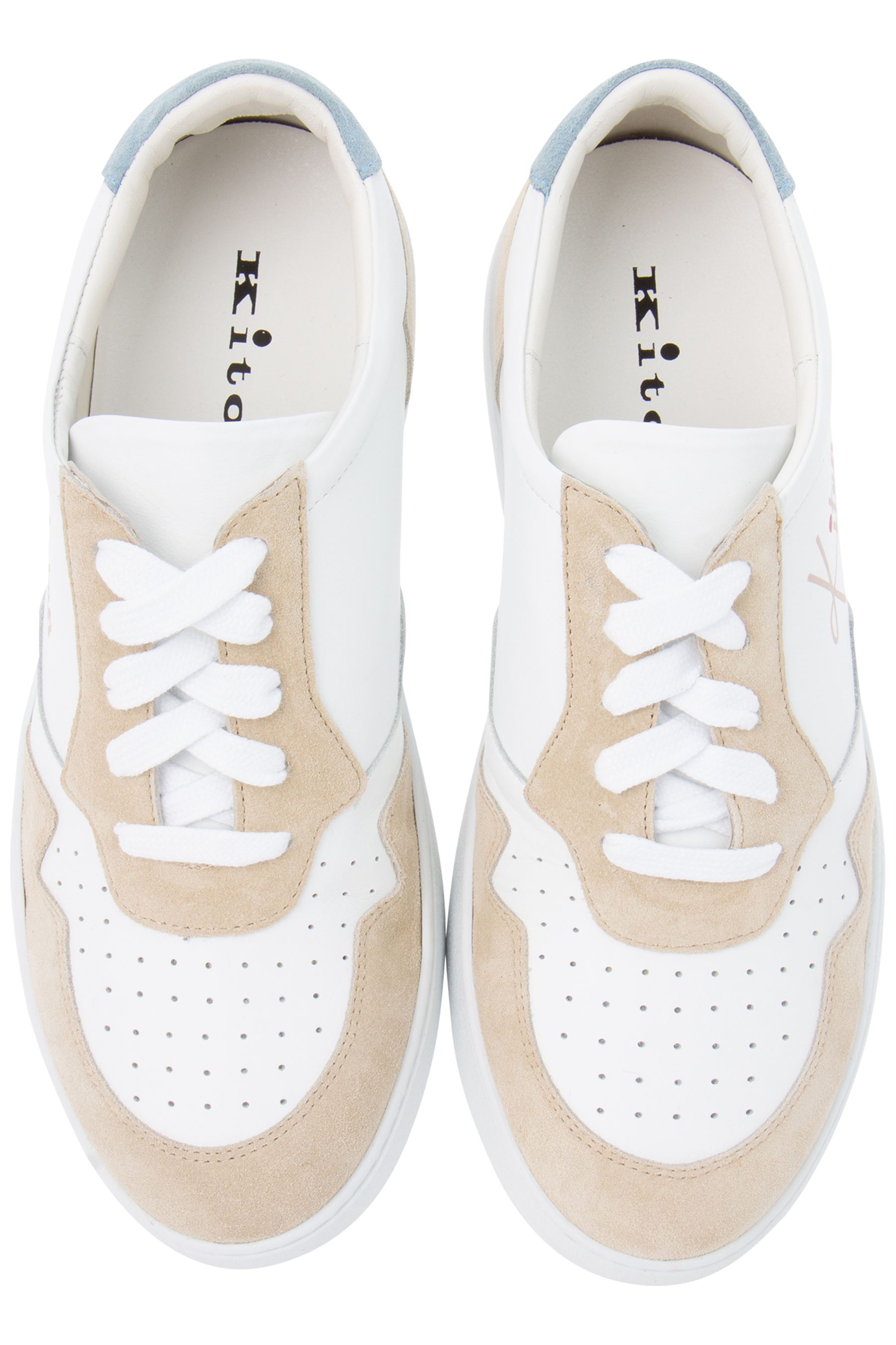 KITON Leather & Suede Sneakers