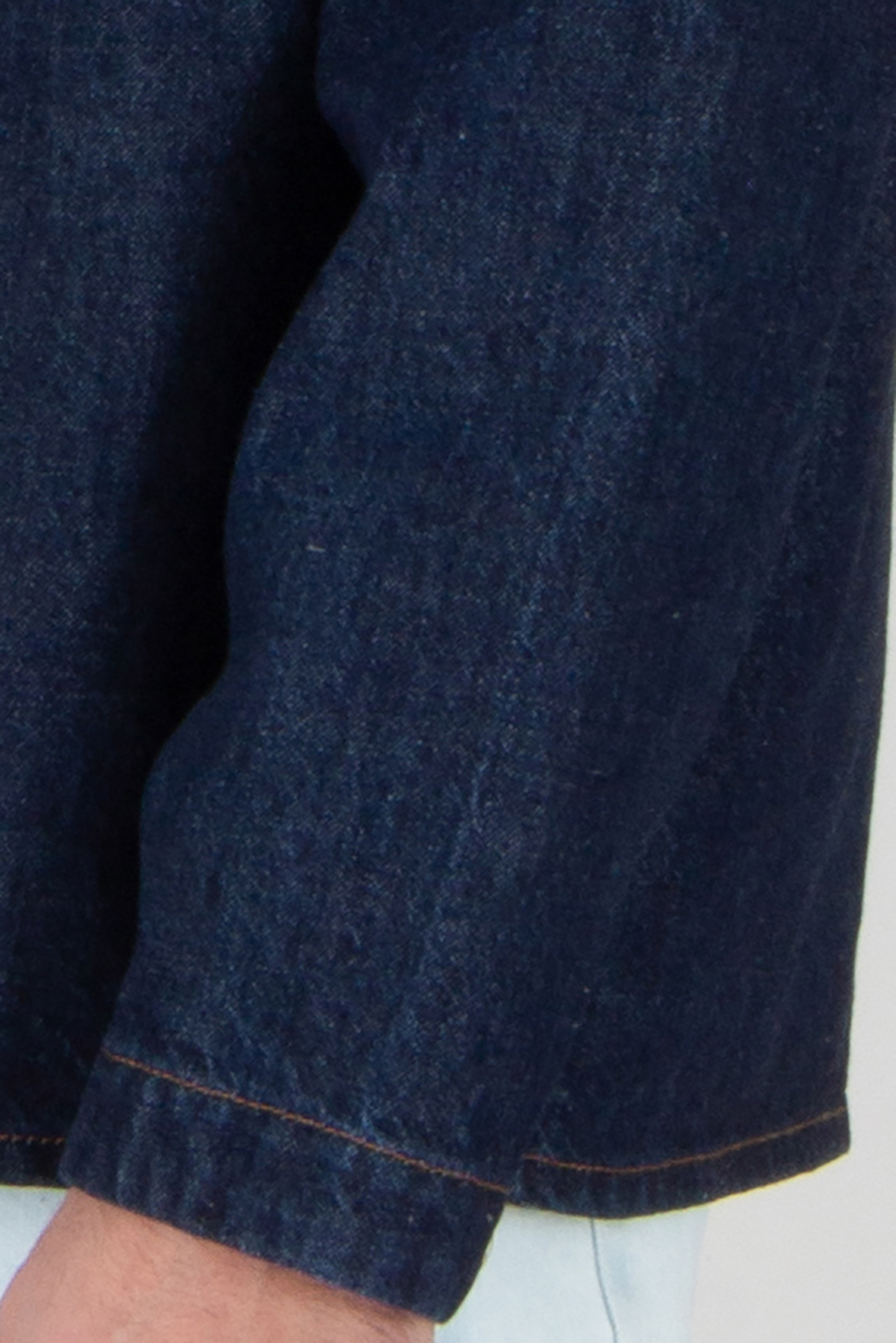 STONE ISLAND Regular Fit Rinsed Organic Cotton Denim Jacket