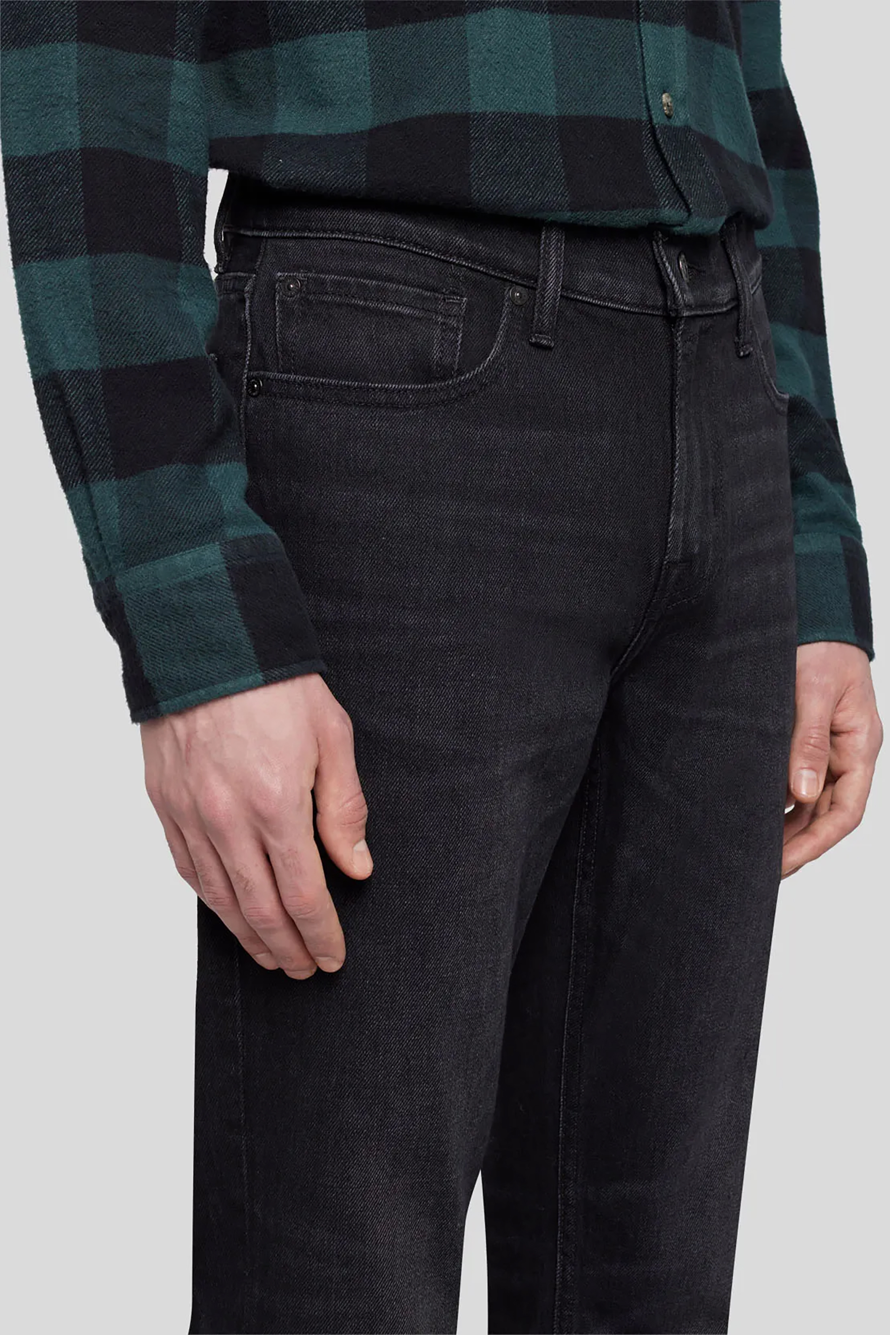 7 FOR ALL MANKIND Cotton Stretch Jeans Slimmy Blindside 7 FOR ALL MANKIND Cotton Stretch Jeans Slimmy Blindside