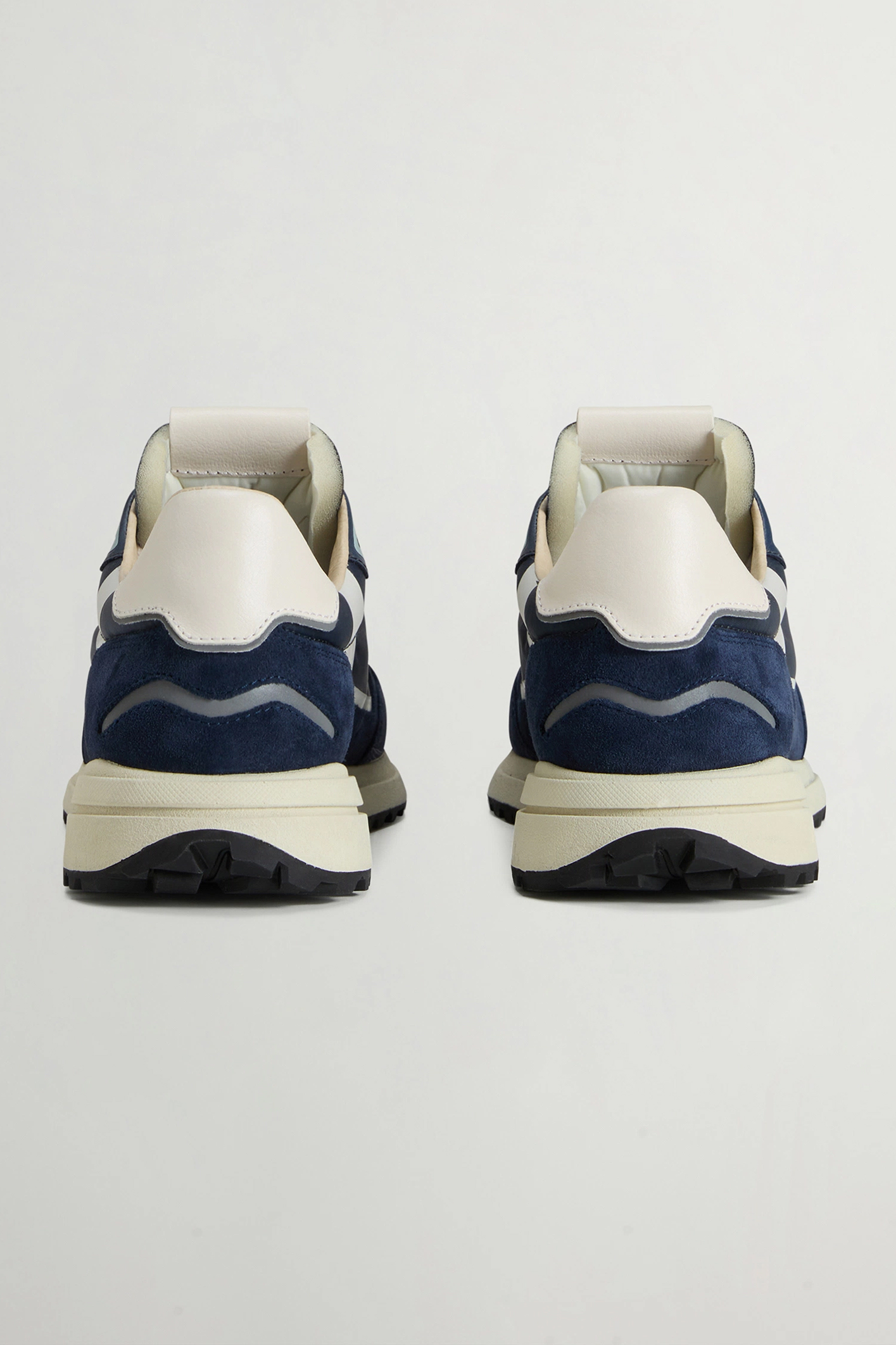 WOOLRICH Nylon Leather & Suede Sneakers Retro WOOLRICH Nylon Leather & Suede Sneakers Retro