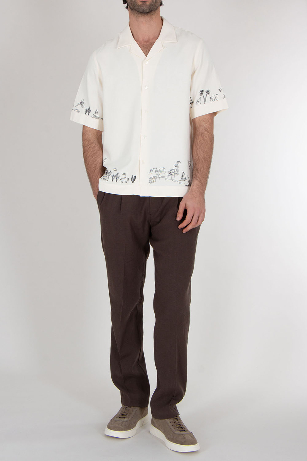 PAUL SMITH Regular Fit Short Sleeve Shirt 
