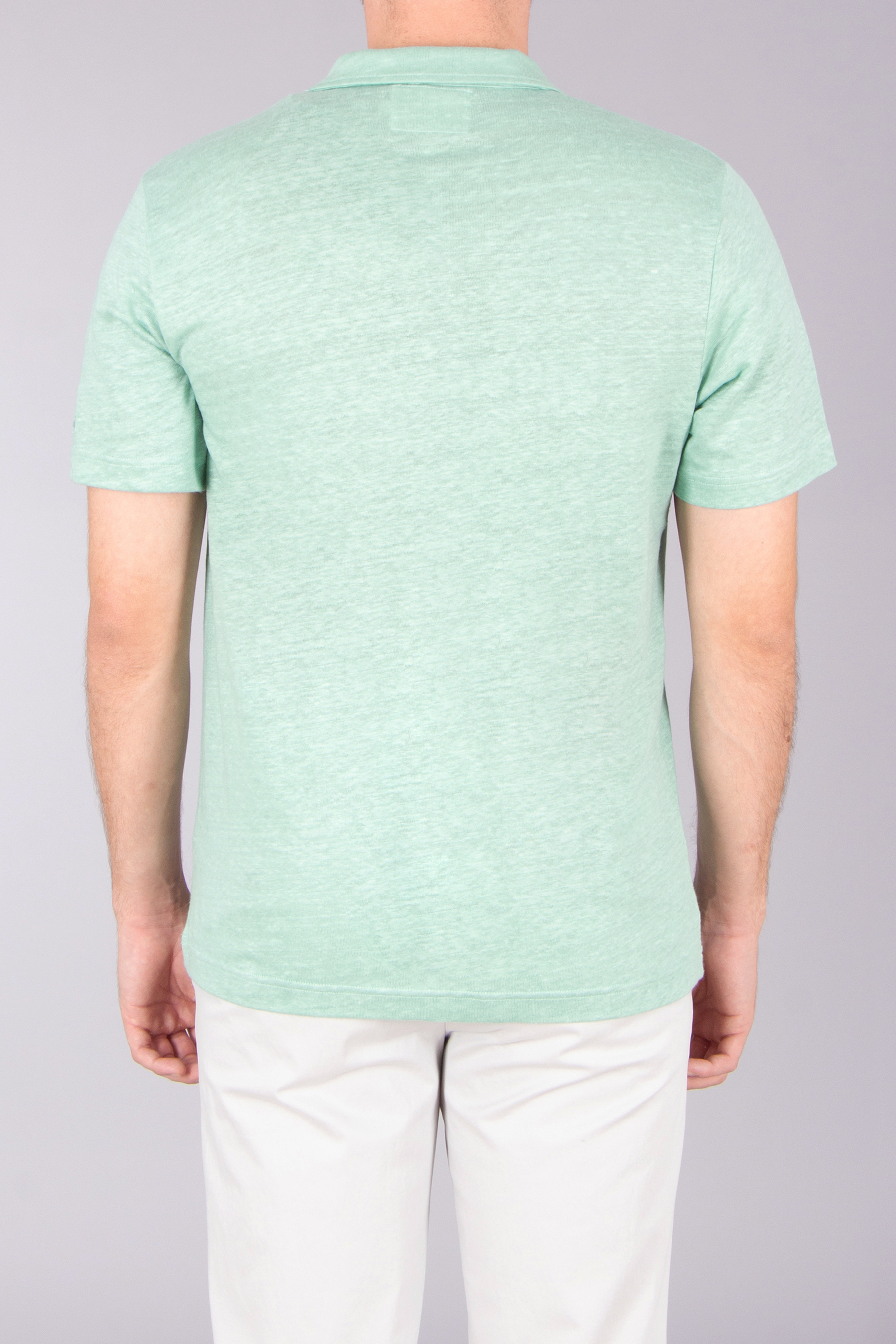 MC 2 SAINT BARTH Regular Fit Linen Jersey Polo Shirt Fraser MC 2 SAINT BARTH Regular Fit Linen Jersey Polo Shirt Fraser