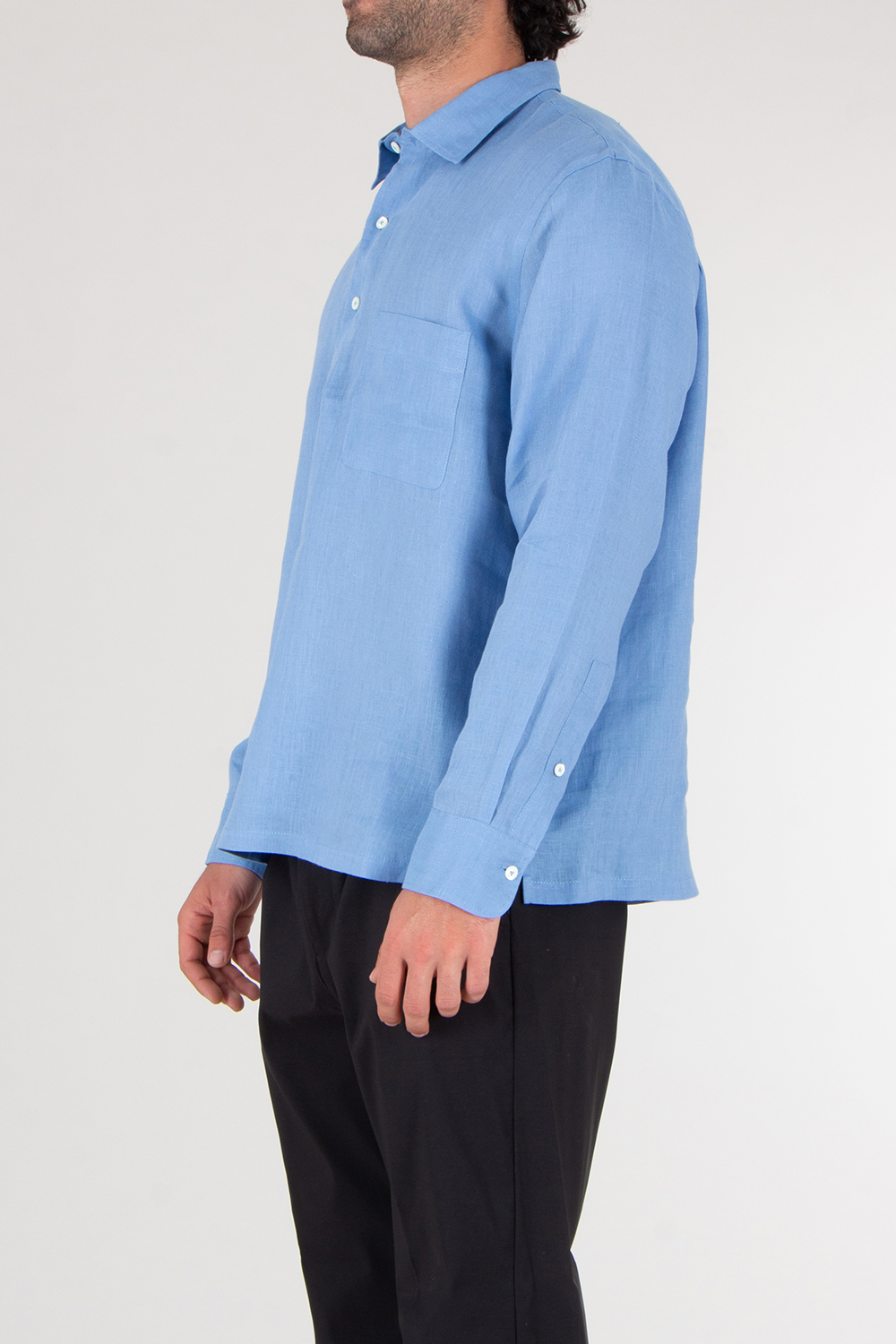 VAN LAACK Relaxed Fit Linen Tunic Shirt Romin