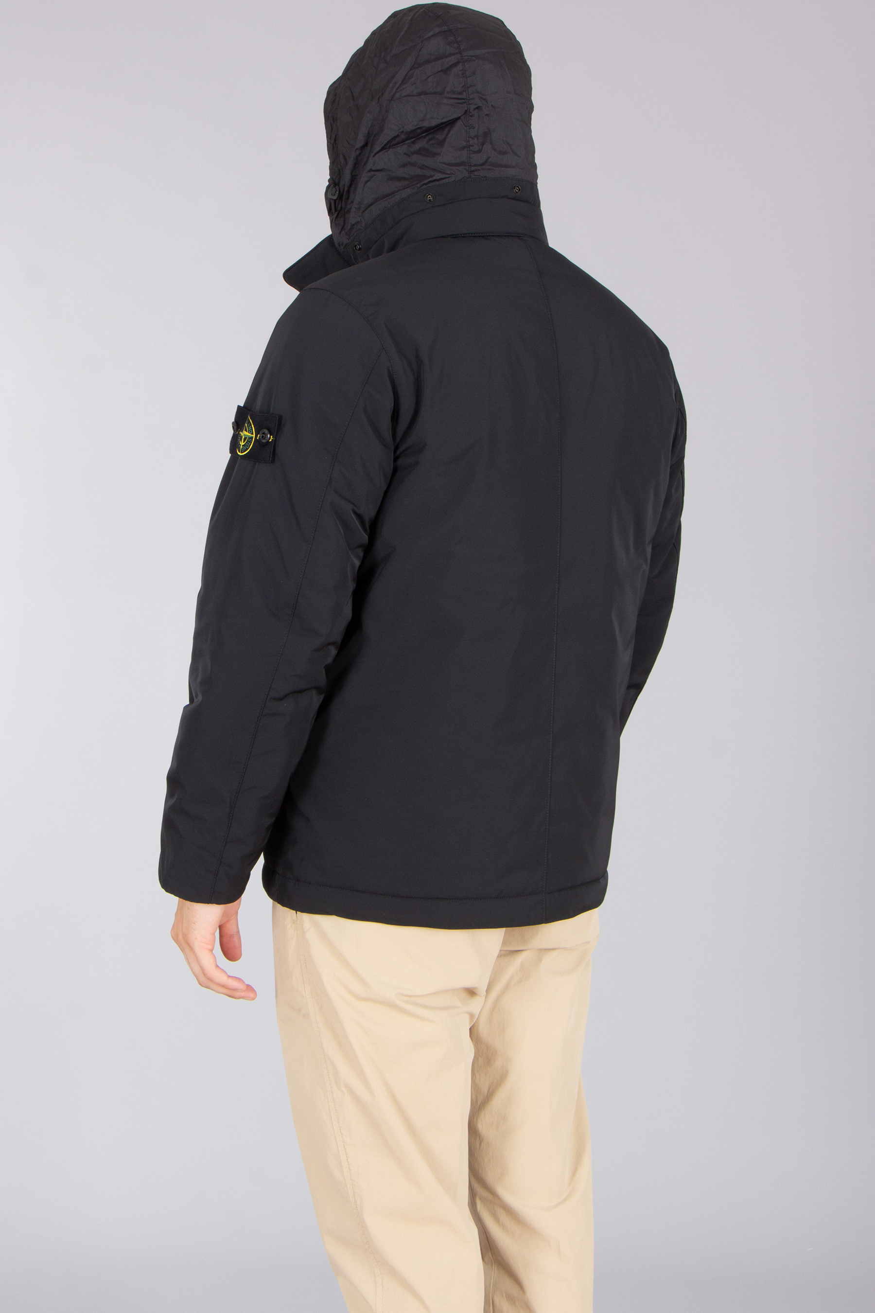 STONE ISLAND Regular Fit Padded Micro Twill Field Jacket Mantel, Jacke, Erwachsener, Mann, Person