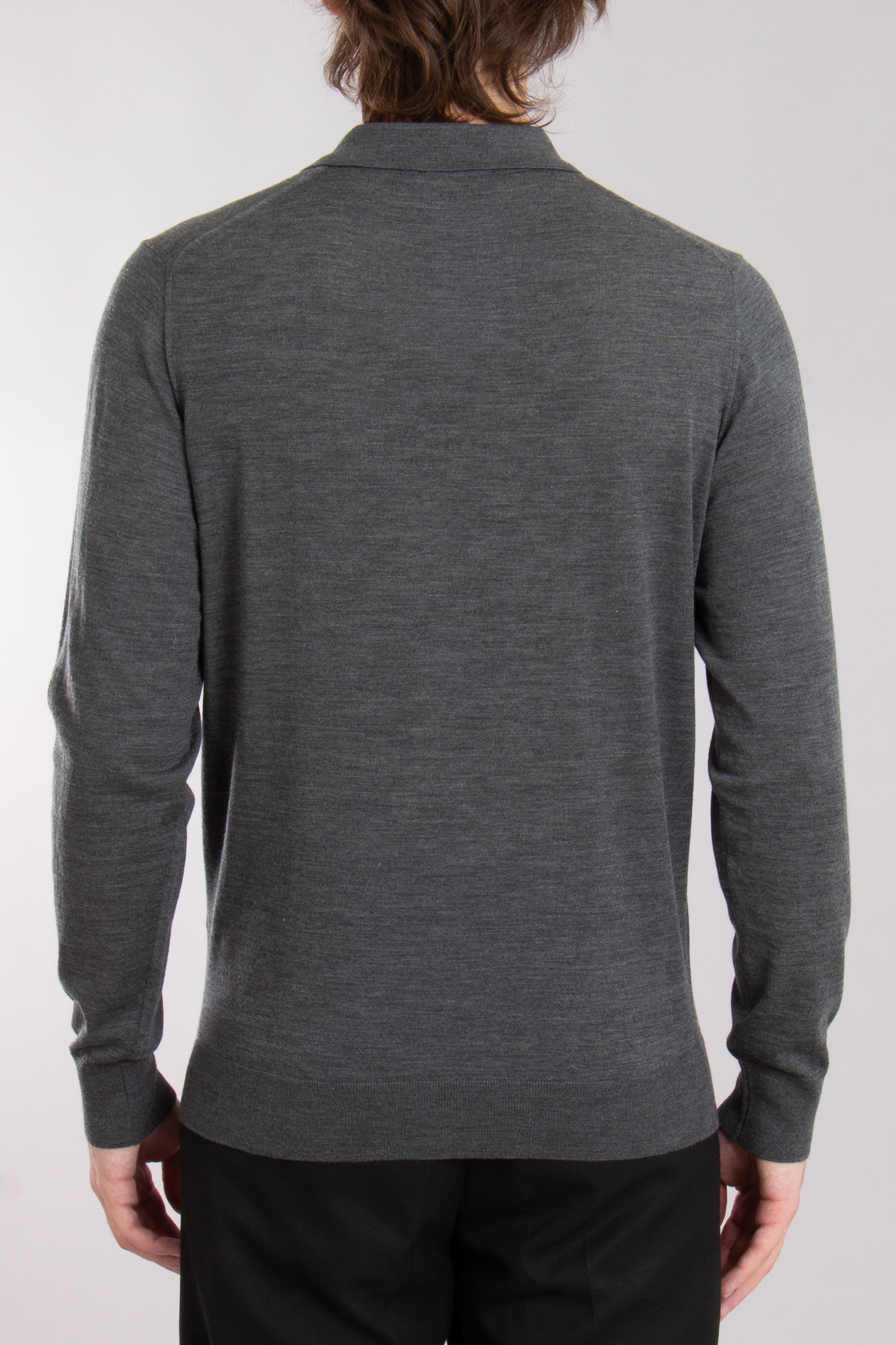ROBERTO COLLINA Ultrafine Wool Knit Polo ROBERTO COLLINA Ultrafine Wool Knit Polo