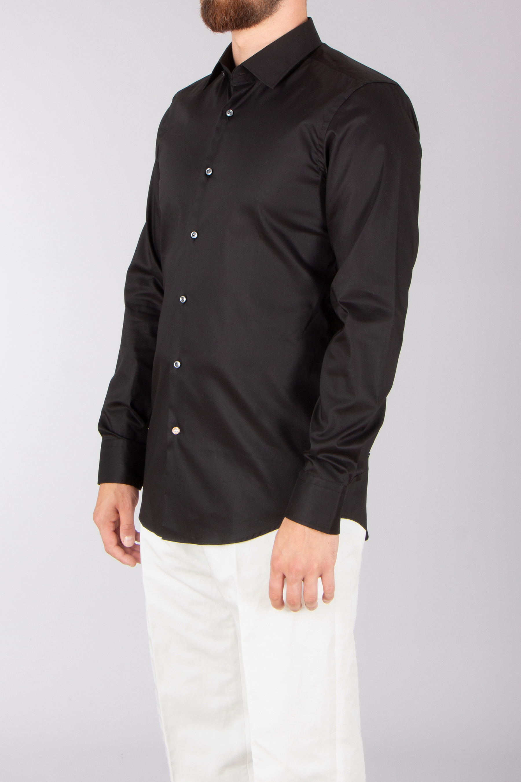 BOSS Slim Fit Cotton Poplin Business Shirt Hank Bekleidung, Hemd, Kleid, Hemd, Langarm, Mantel