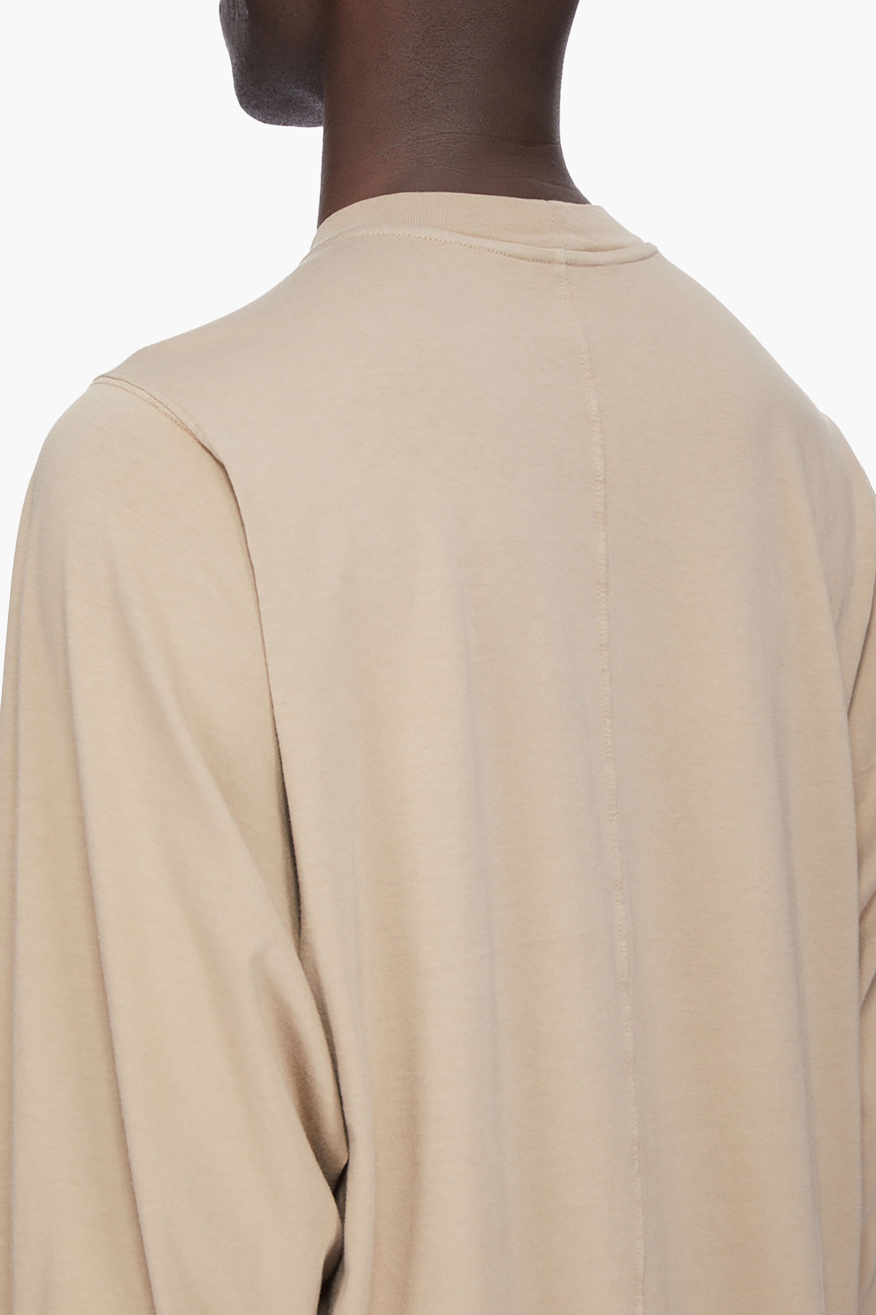 RICK OWENS DRKSHDW Oversized Fit Printed Medium Weight Organic Cotton Jersey Jumbo Long-Sleeve T-Shirt Langarm, Mantel, Erwachsener, Mann, Person