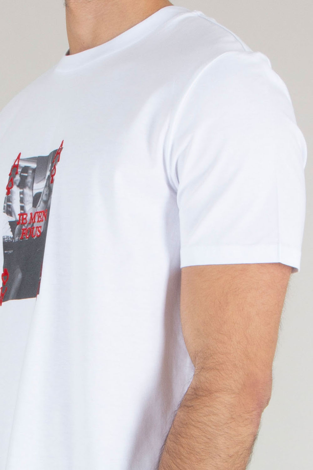 ELITÈ Regular Fit Picca Graphic Print & Embroidery Cotton Jersey T-Shirt