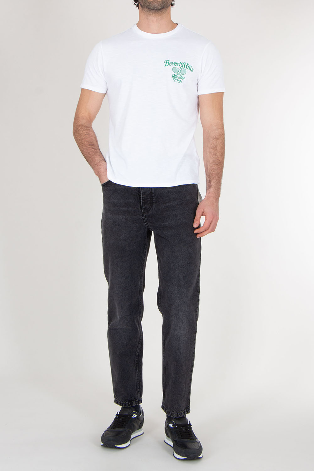 BOWERY NYC Regular Fit Cotton T-Shirt 
