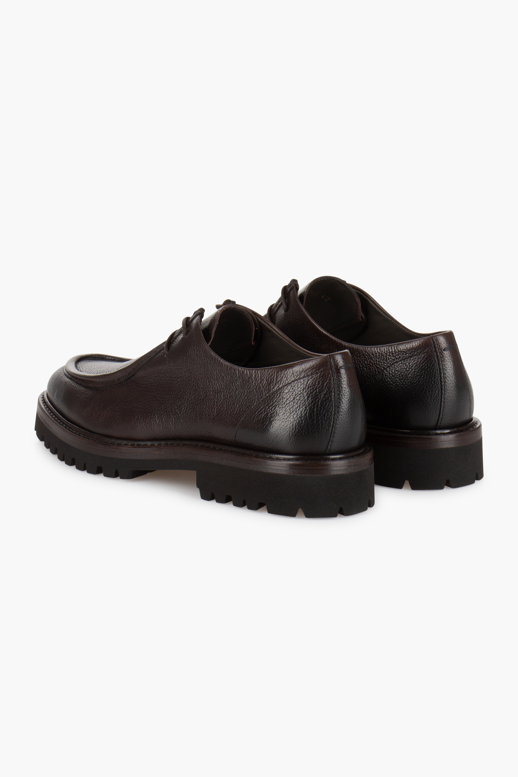 FABIANO RICCI Grained Leather Mocassins Bekleidung, Schuhwerk, Schuh, Sneaker