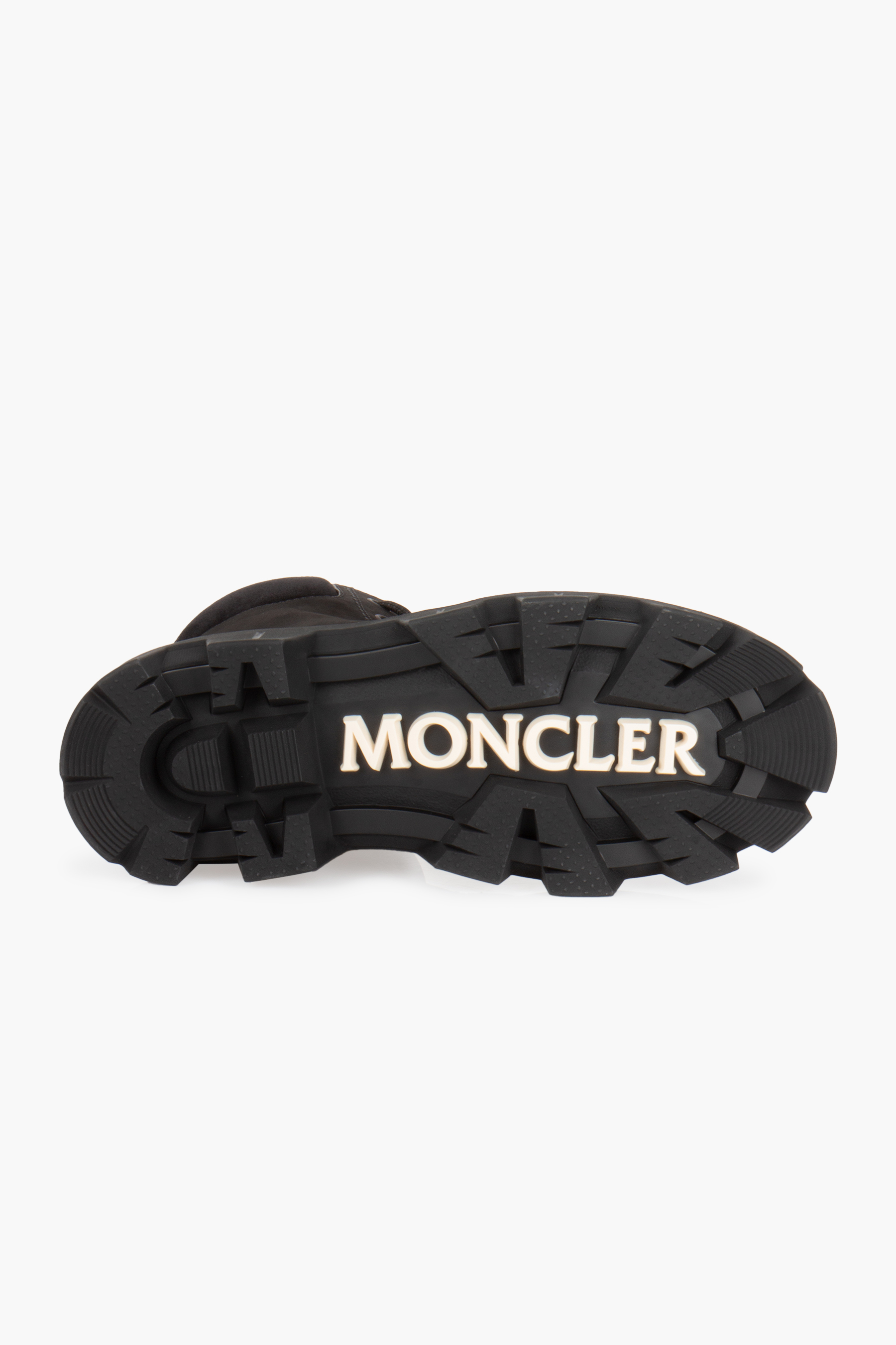 MONCLER Nubuck & Suede Lace-Up Boots Peak City Bekleidung, Schuhwerk, Sandale, Schuh