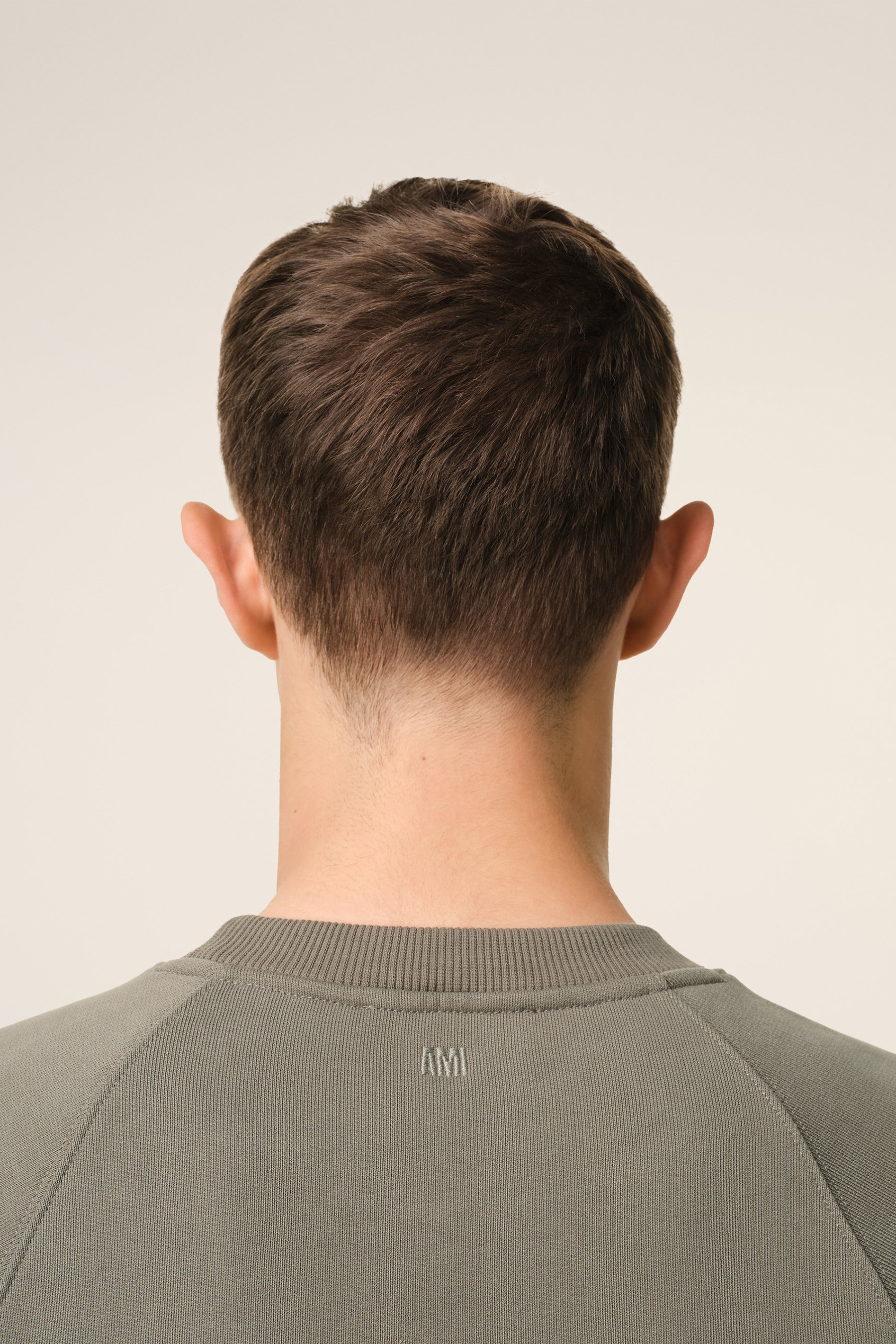 AMI PARIS Boxy Fit Ami de Coeur Organic Cotton Fleece Sweatshirt AMI PARIS Boxy Fit Ami de Coeur Organic Cotton Fleece Sweatshirt