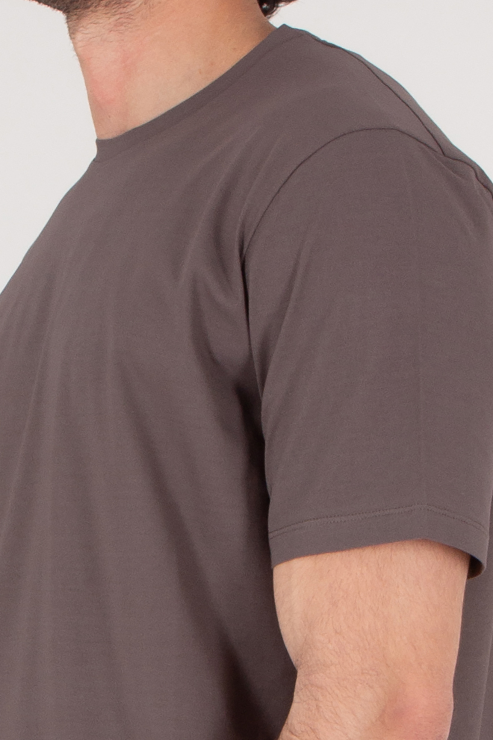 HERNO Super Fine Cotton Stretch T-Shirt 