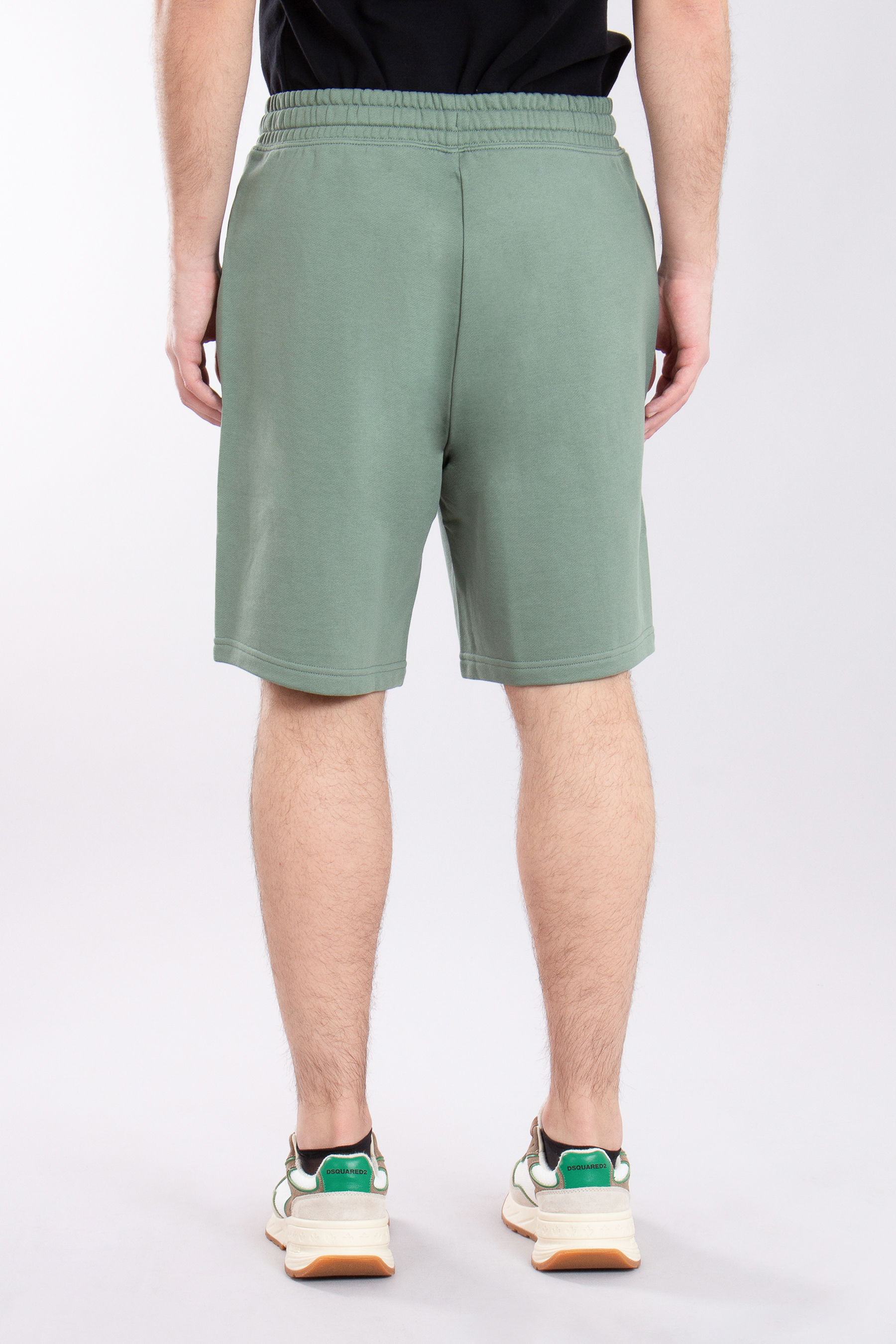 HUGO Relaxed Fit Printed Cotton Terry Shorts Dayono HUGO Relaxed Fit Printed Cotton Terry Shorts Dayono