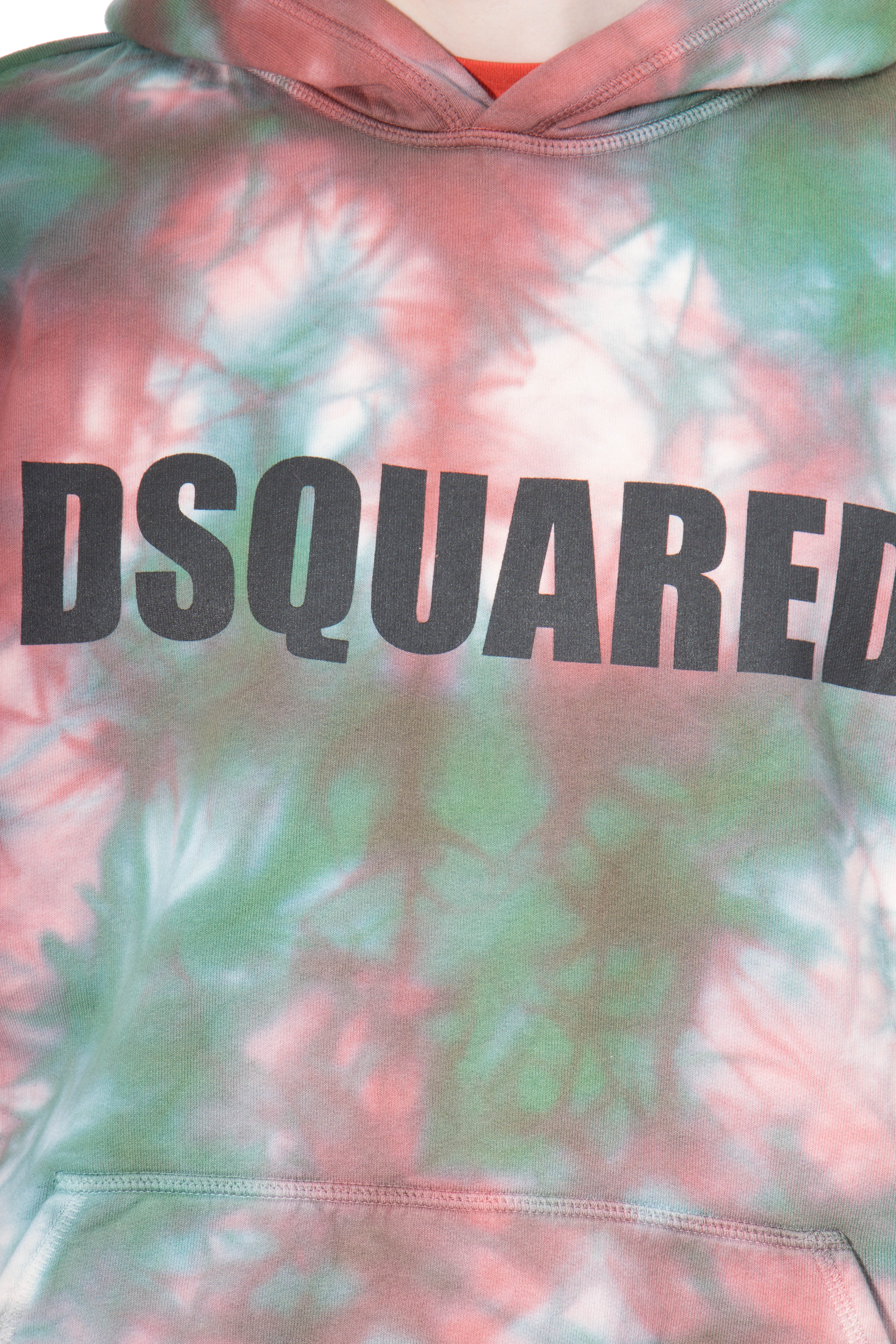 DSQUARED2 Tie Dye Logo Hoodie DSQUARED2 Tie Dye Logo Hoodie