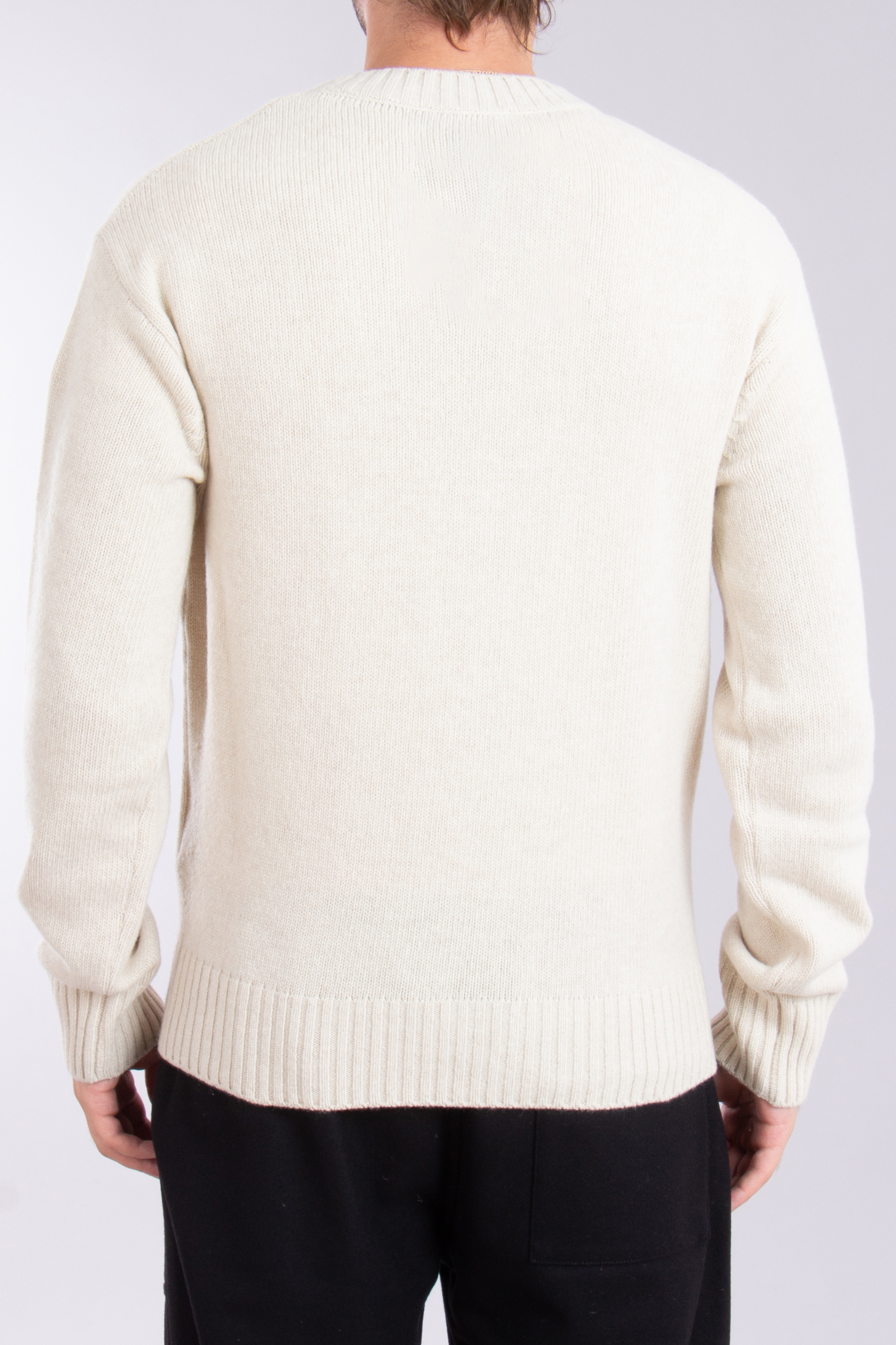 MONCLER Virgin Wool-Cashmere Blend Sweater MONCLER Virgin Wool-Cashmere Blend Sweater