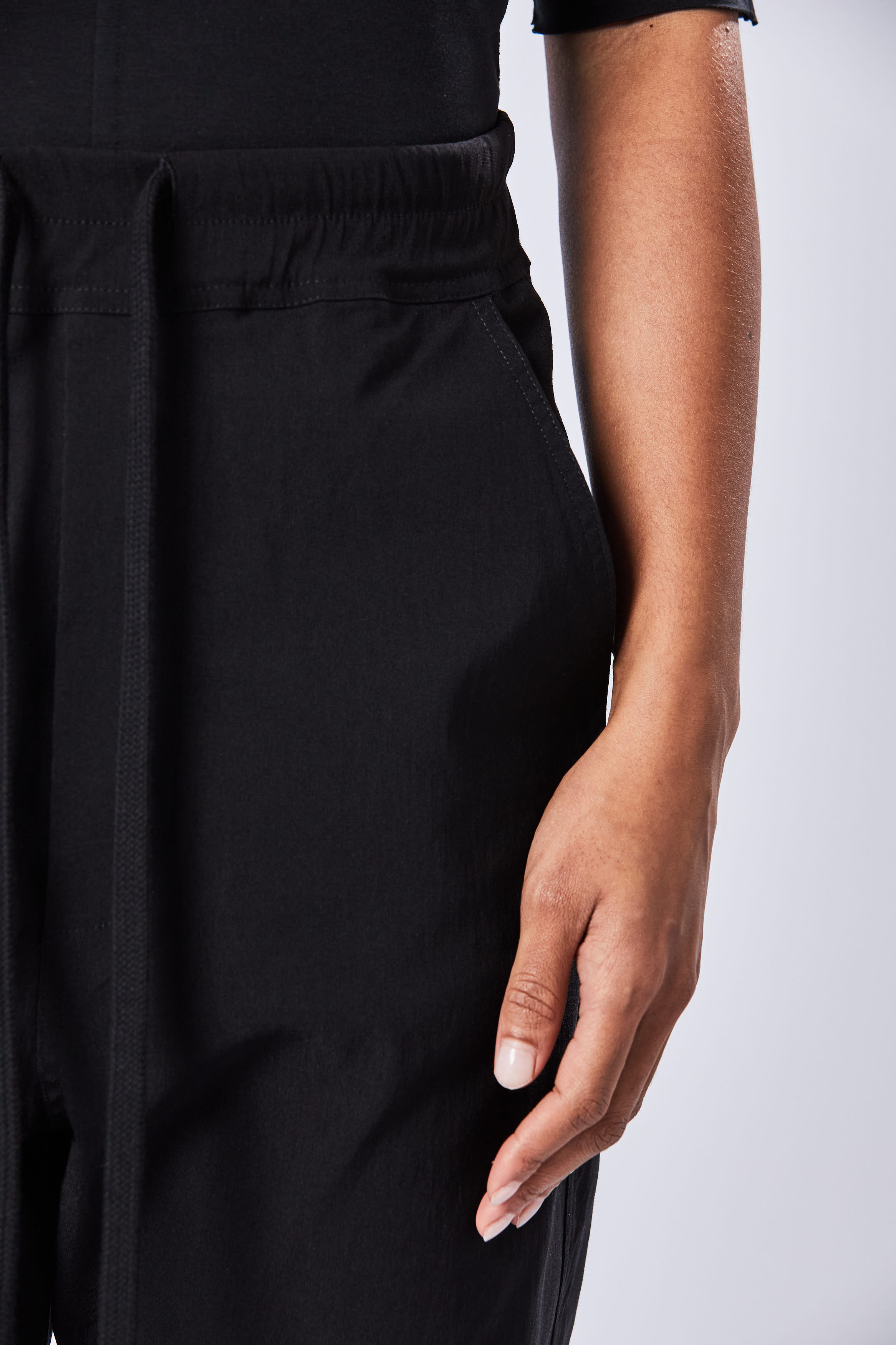 THOM KROM Dropped Crotch Stretch Fabric Pants THOM KROM Dropped Crotch Stretch Fabric Pants