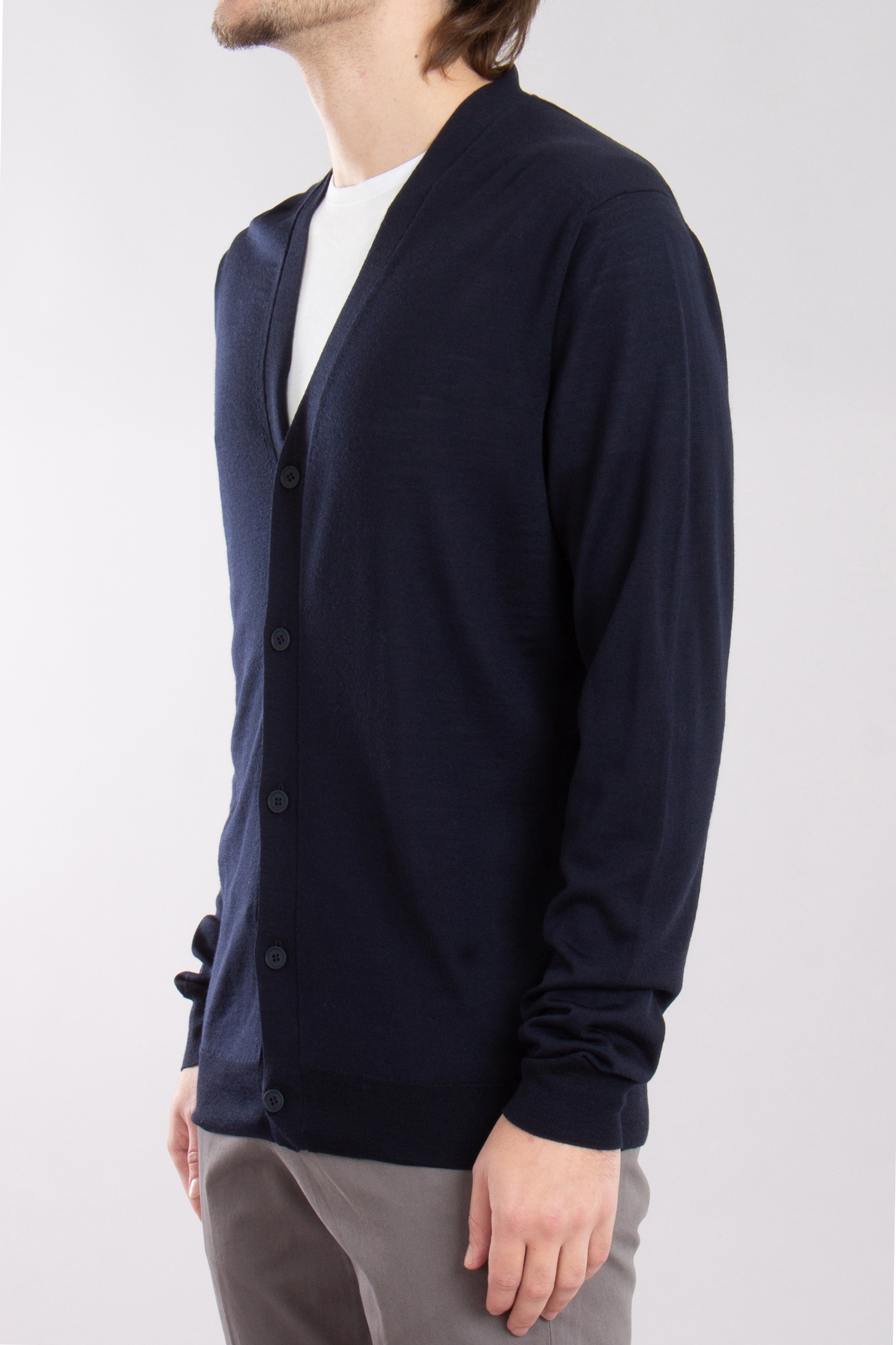 AIDA BARNI Lightweight Wool Cardigan AIDA BARNI Lightweight Wool Cardigan