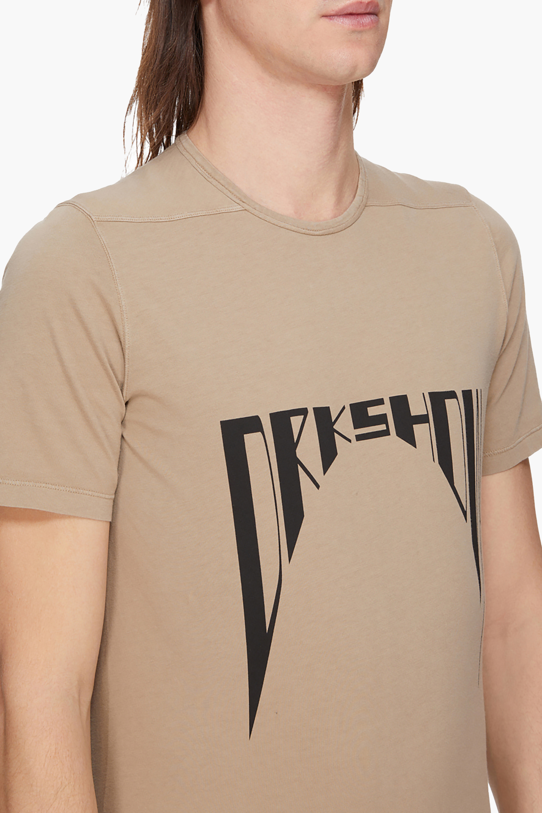 RICK OWENS DRKSHDW Regular Fit Printed Medium Weight Organic Cotton Jersey Level T-Shirt Bekleidung, T-shirt, Person, Hemd