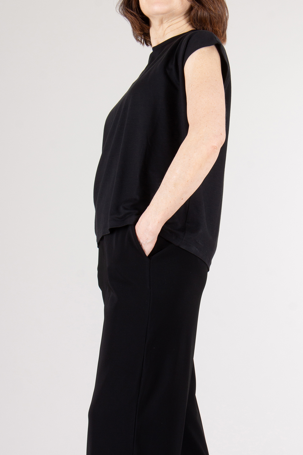 KIEFERMANN Relaxed Fit Sleeveless T-Shirt Gertrut