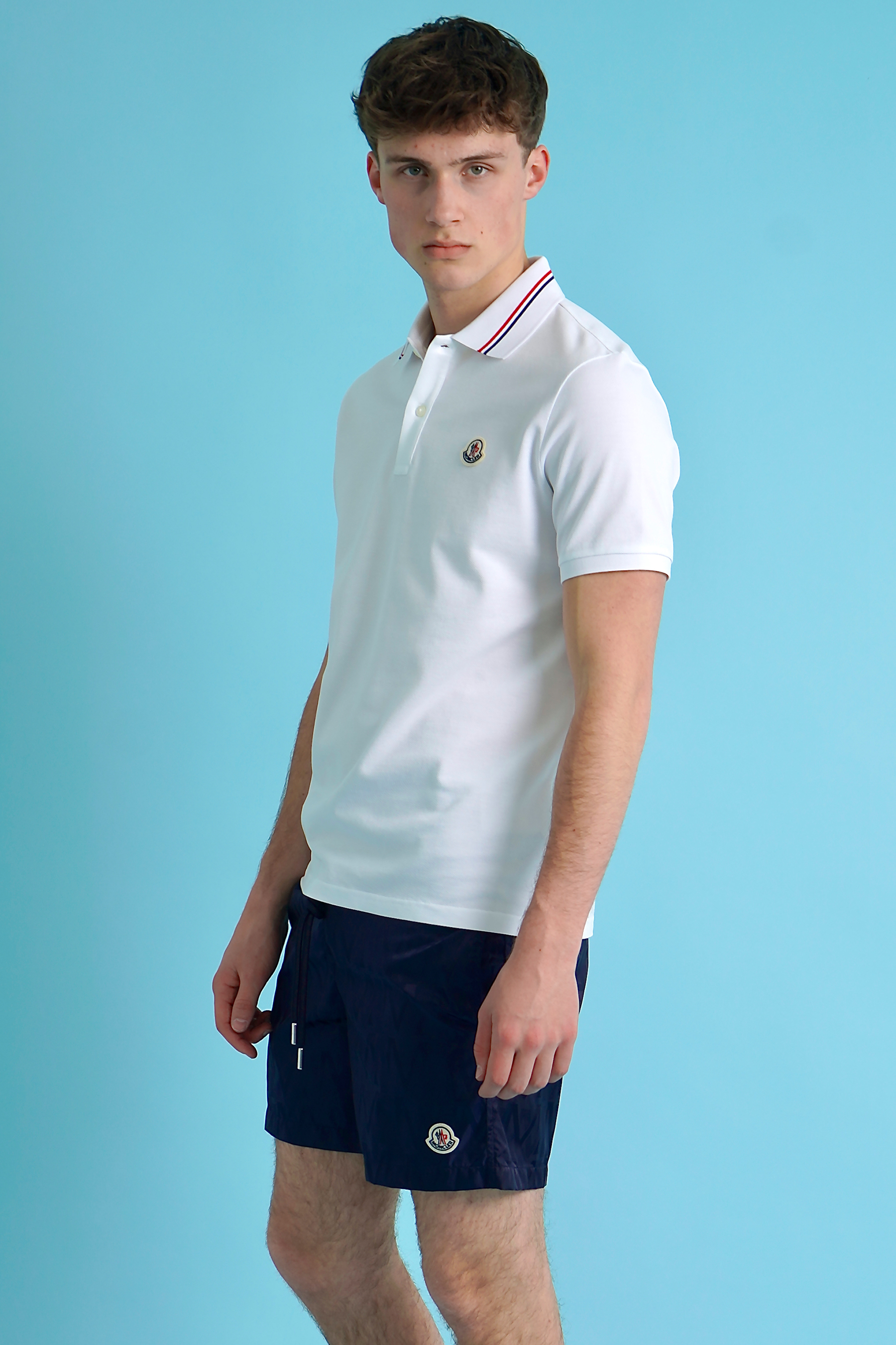MONCLER Cotton Piqué Polo Shirt MONCLER Cotton Piqué Polo Shirt