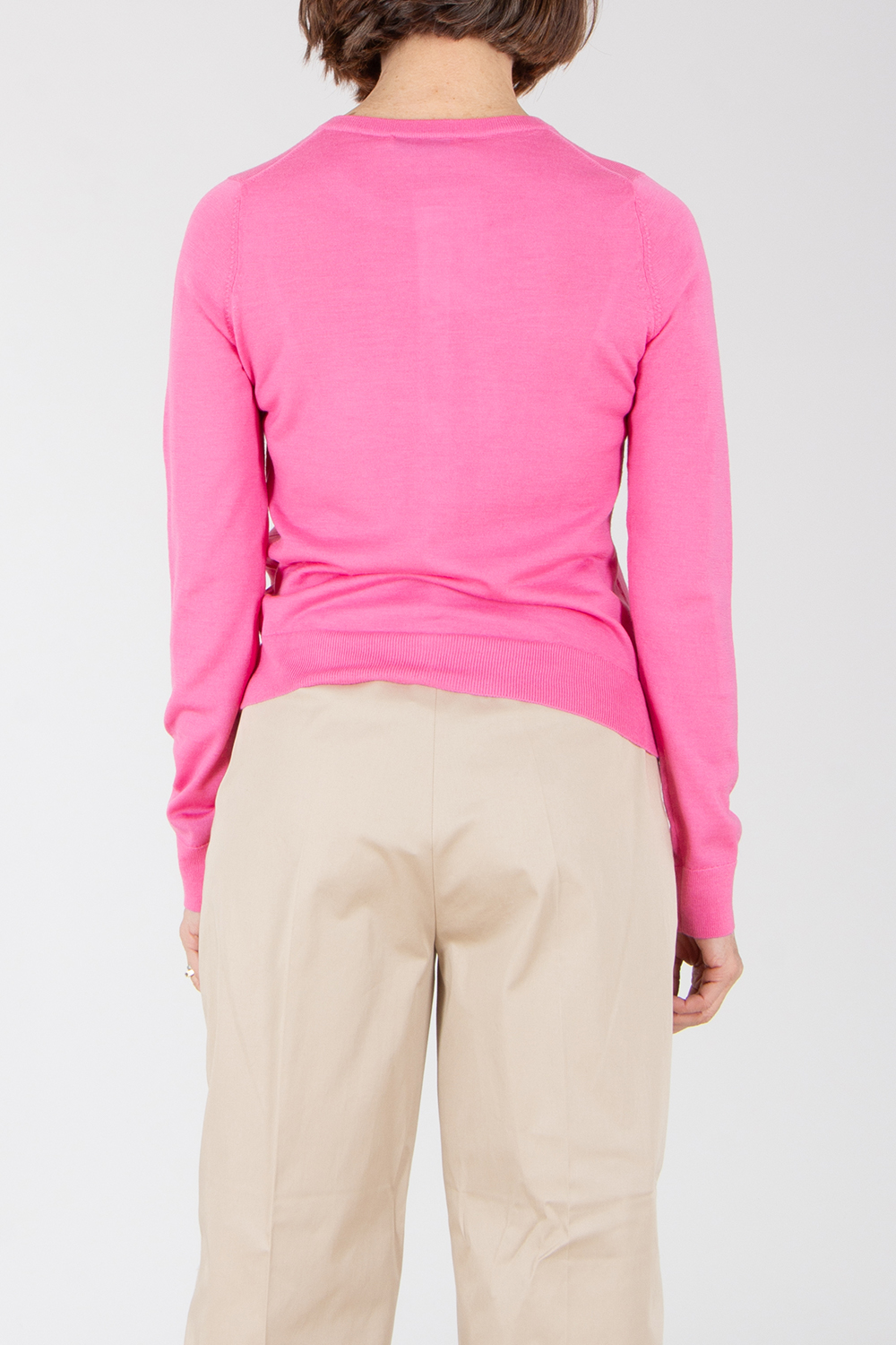 0039 ITALY Regular Fit Wool Cardigan Giulia