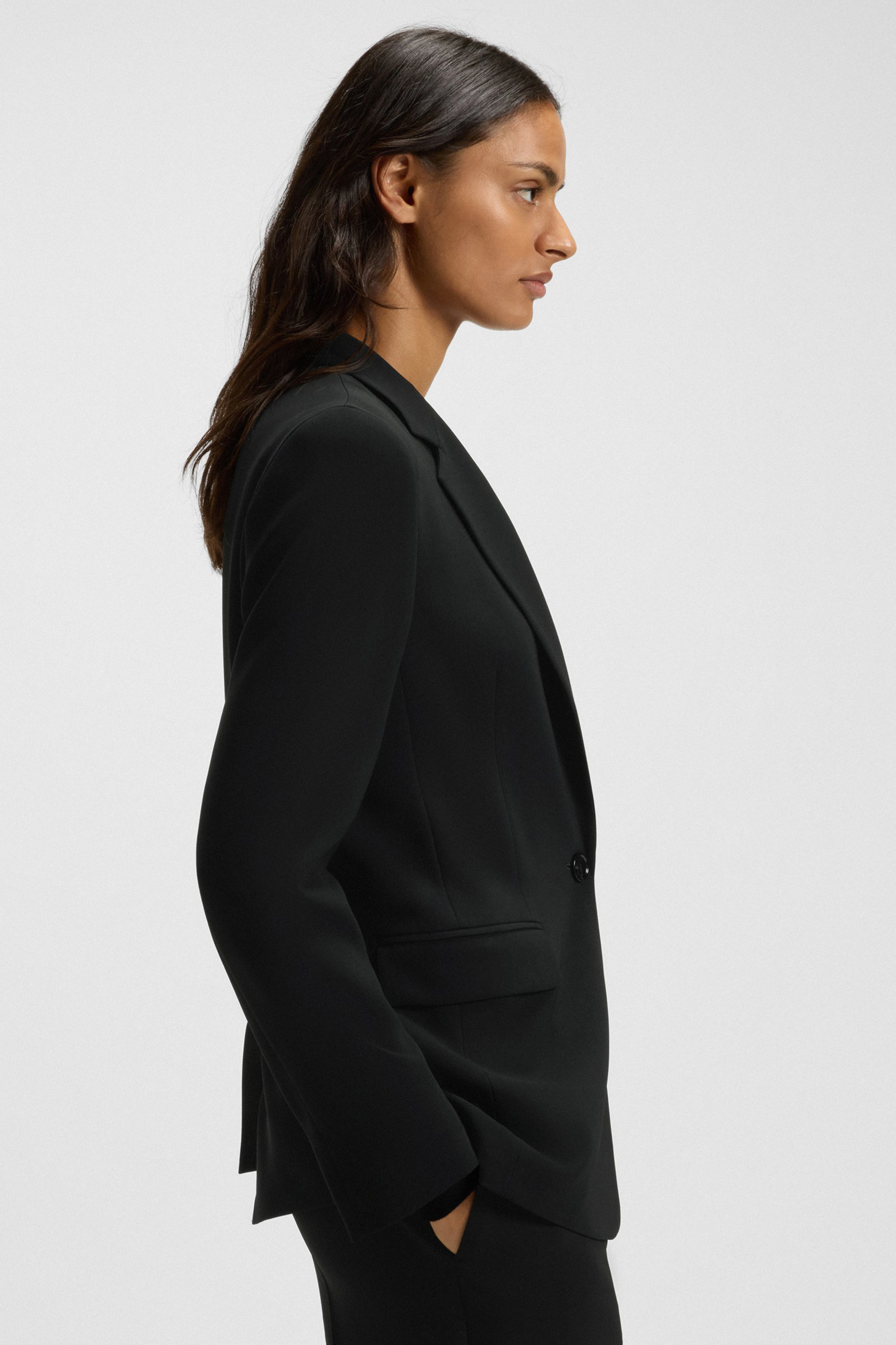 BOSS Regular Fit Japanese Crepe Blazer Jocaluah Formelle Kleidung, Anzug, Smoking, Mantel, Blazer