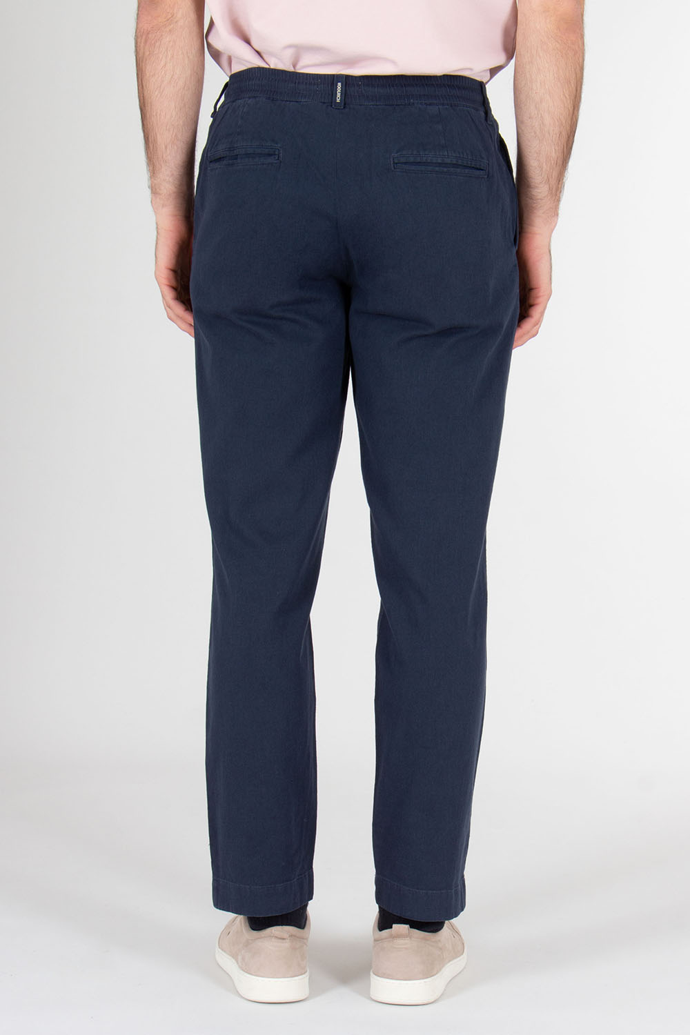 WOOLRICH Regular Fit Cotton Linen Stretch Pants