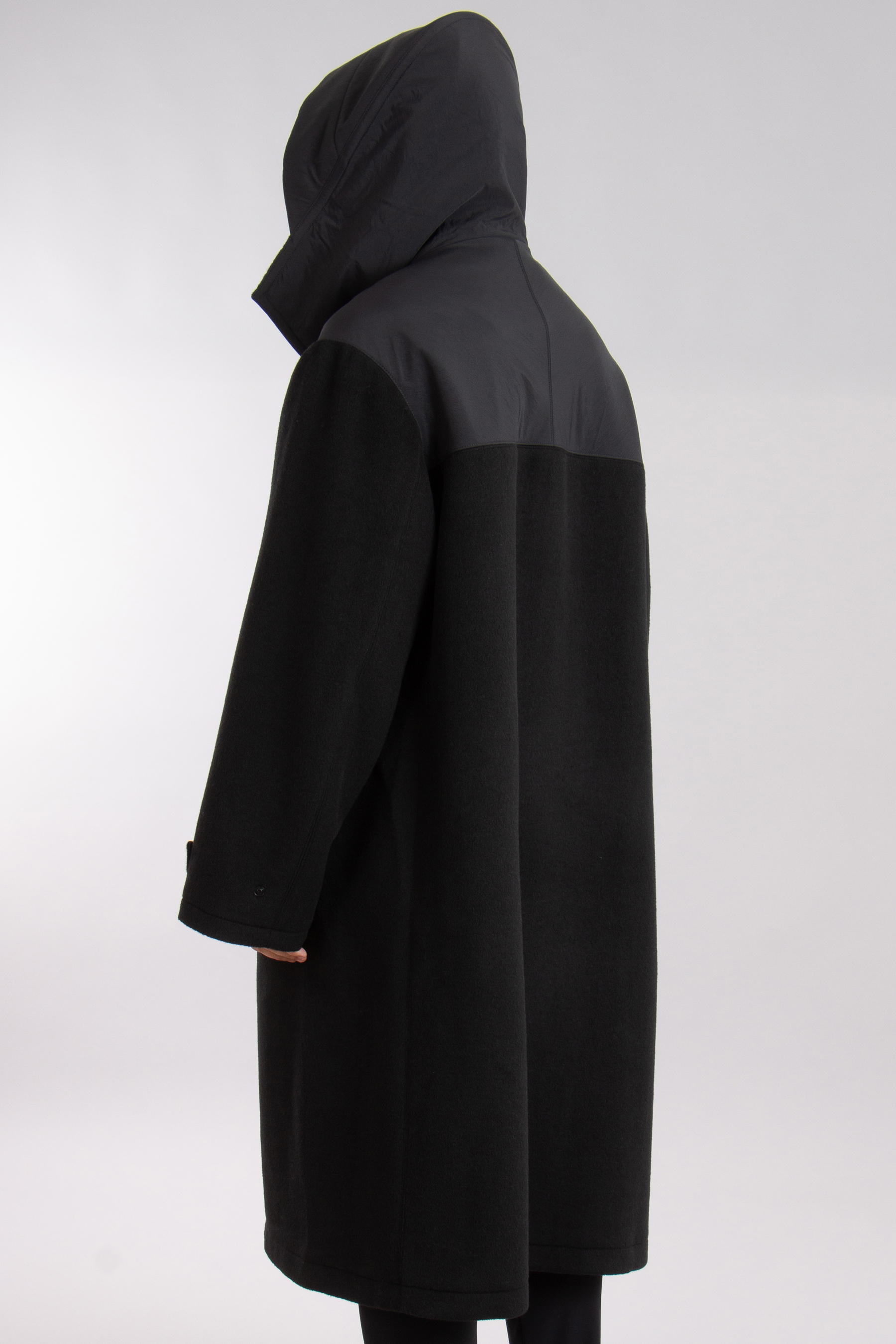 Y-3 Wool Blend Coat Mellton Y-3 Wool Blend Coat Mellton