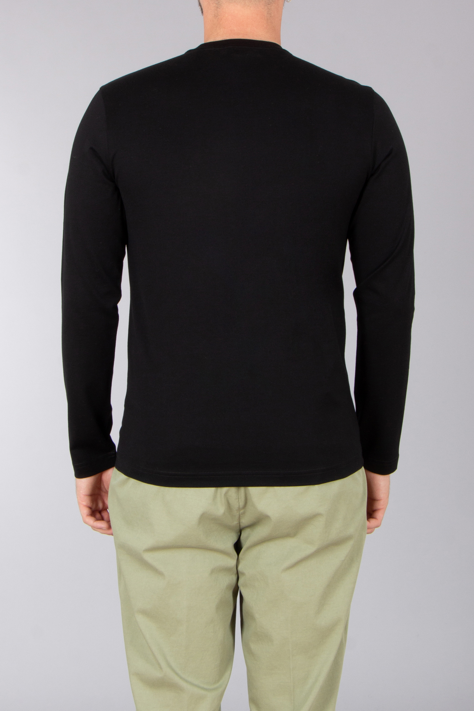 STEFAN BRANDT Regular Fit Urpima Sea Island Cotton Jersey Long-Sleeve T-Shirt Enno Langarm, Ärmel, Erwachsener, Mann, Person