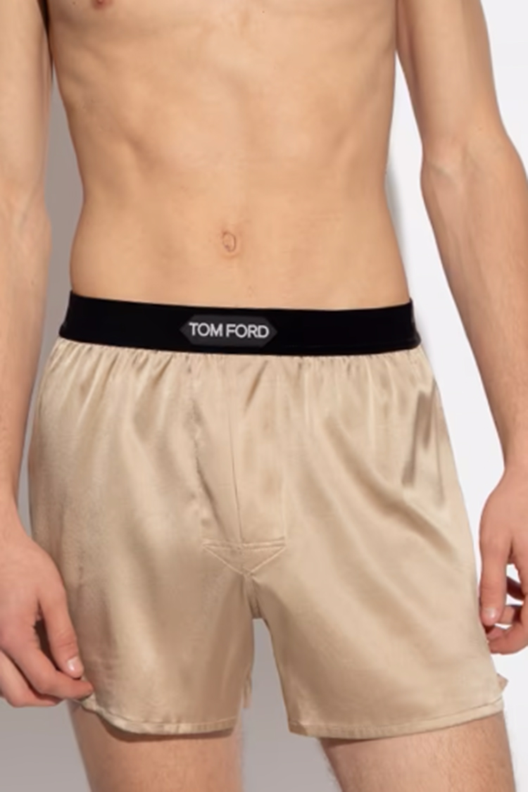 TOM FORD Stretch Silk Satin Boxer