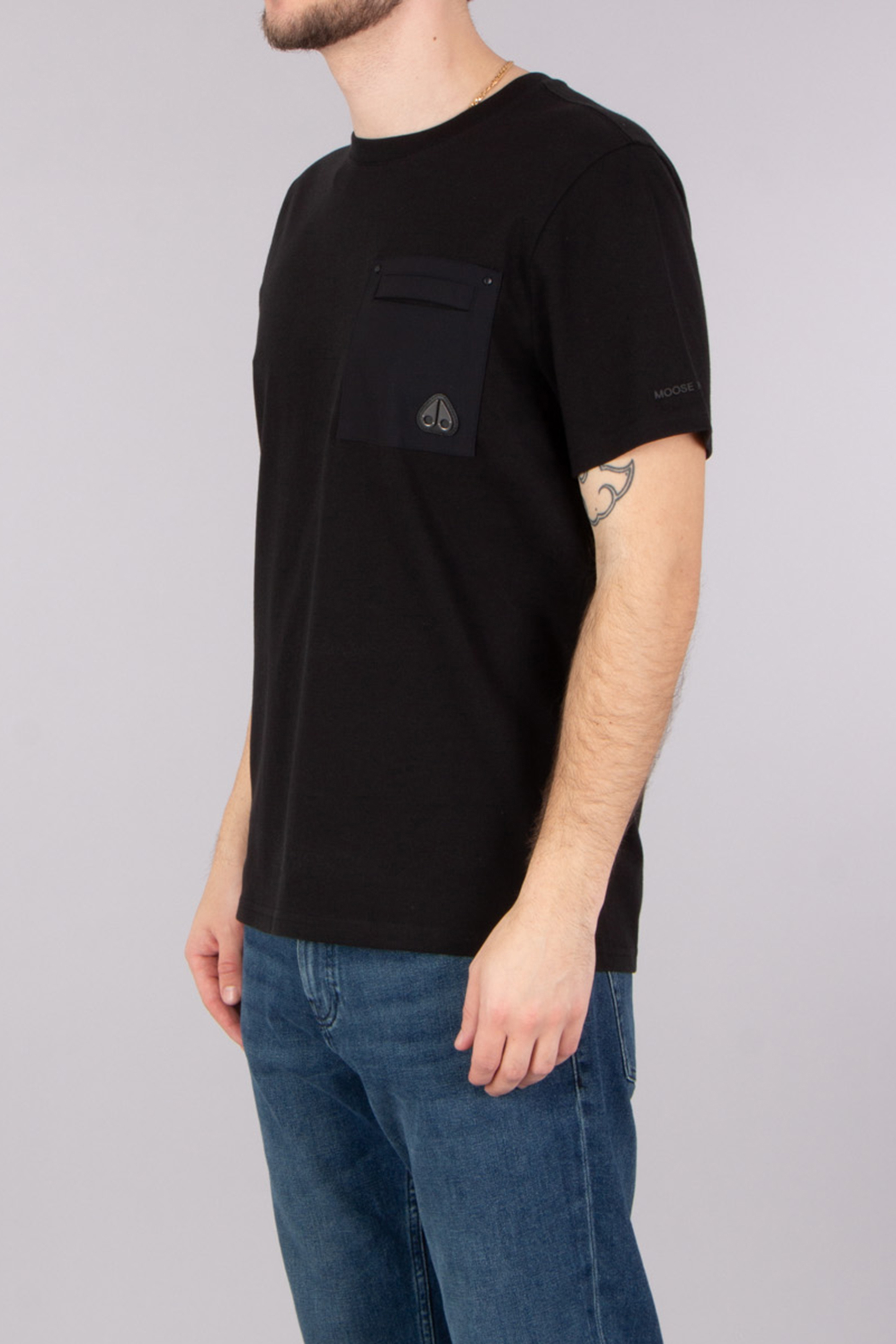 MOOSE KNUCKLES Slim Fit Pima Cotton Jersey T-Shirt Dalon