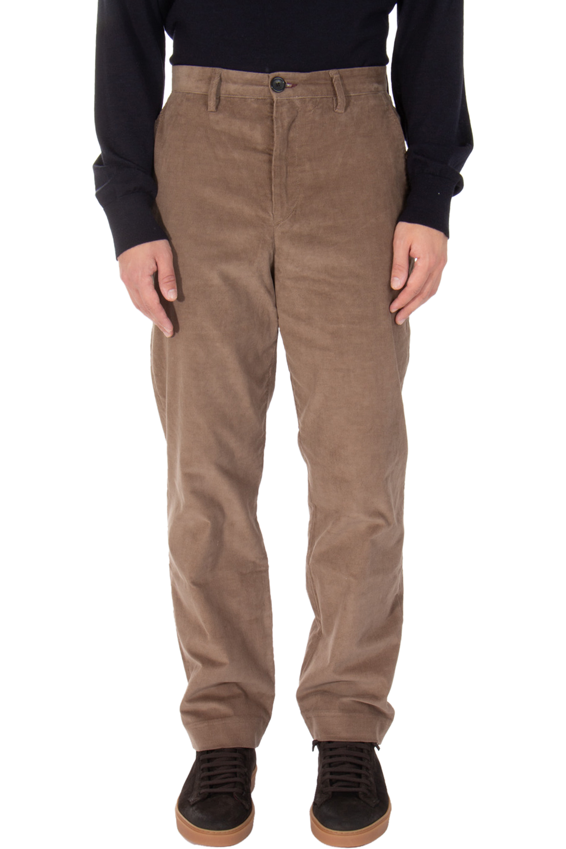 PAUL SMITH Loose Fit Corduroy Pants
