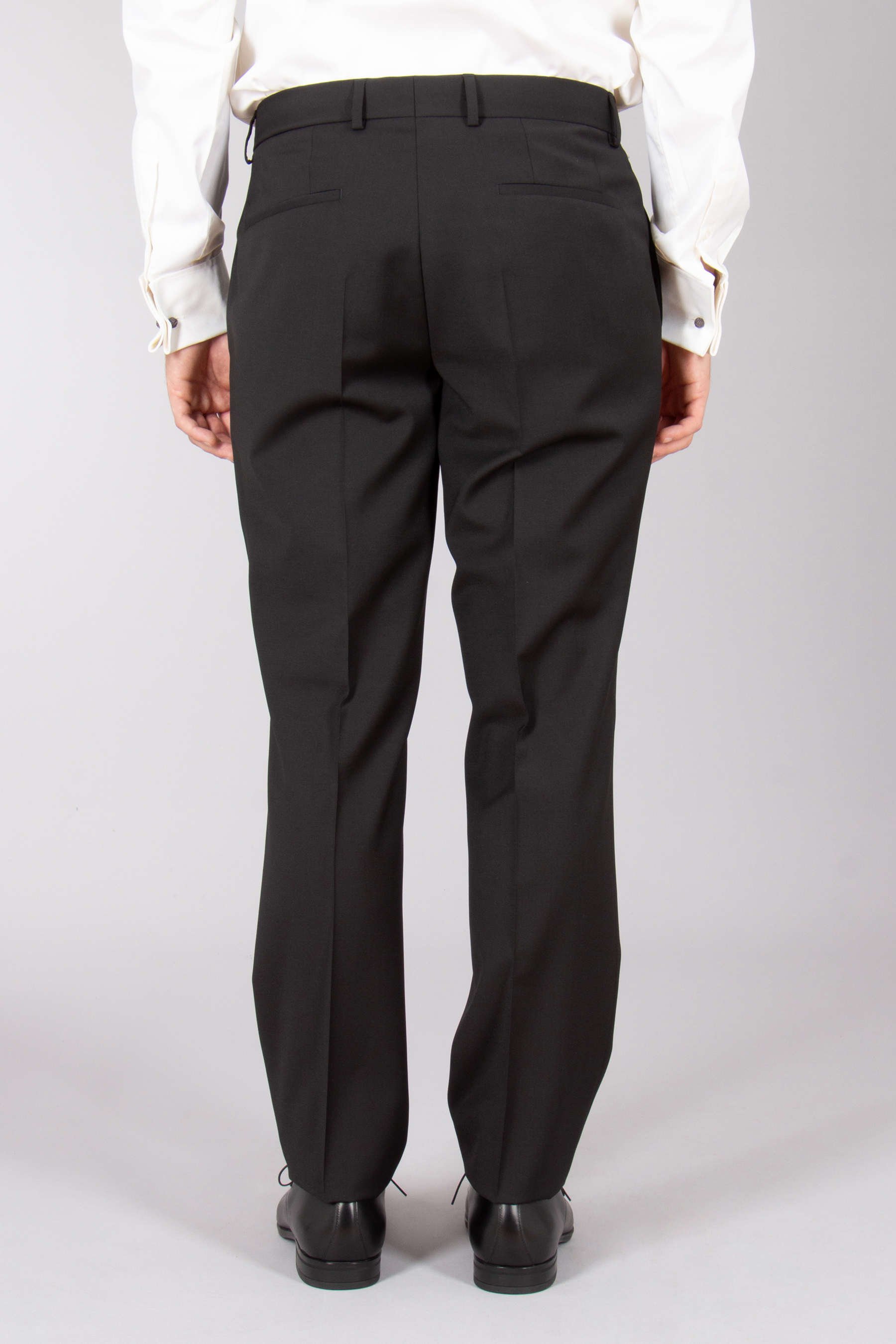 BOSS Regular Fit Natural Bi-Stretch Virgin Wool Suit Pants H-Lenon Bekleidung, Hosen