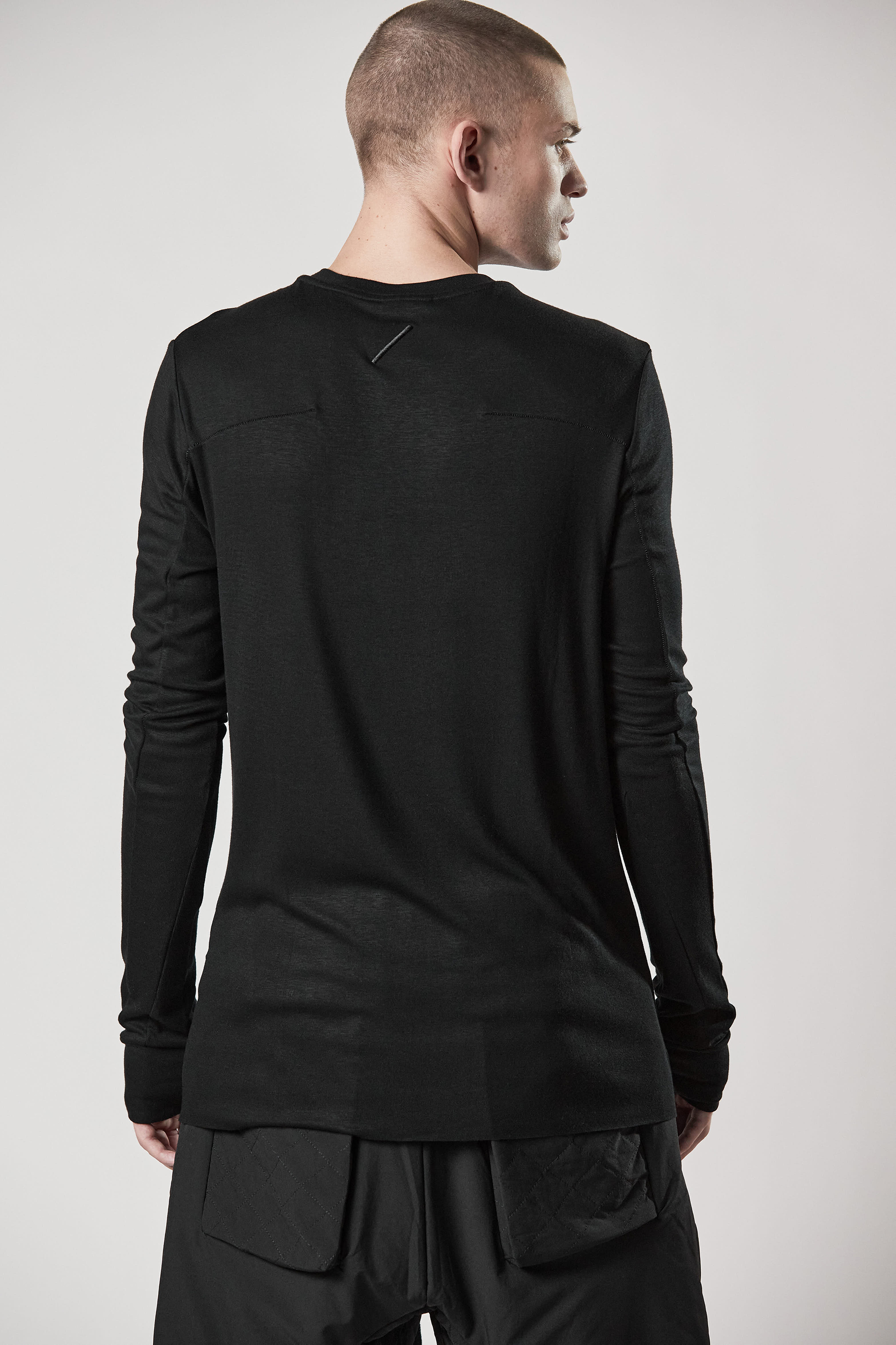 THOM KROM Viscose Stretch Long Sleeve T-Shirt THOM KROM Viscose Stretch Long Sleeve T-Shirt