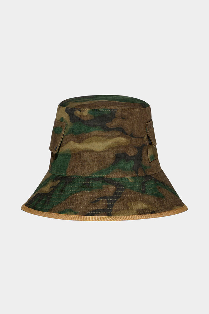 DSQUARED2 Camouflage Zip Pocket hat DSQUARED2 Camouflage Zip Pocket hat