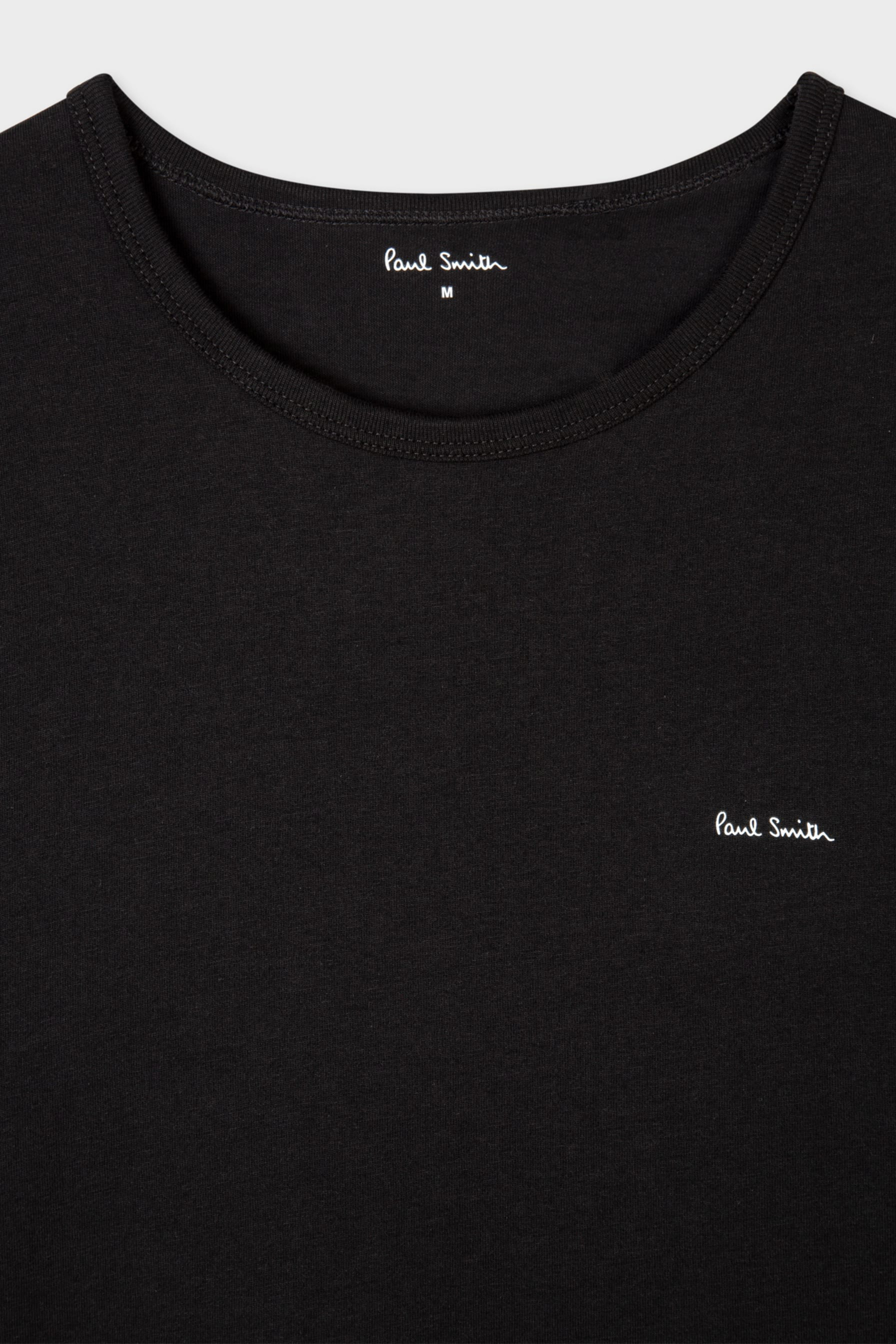 PAUL SMITH 3-Pack Organic Cotton Logo Lounge T-Shirts PAUL SMITH 3-Pack Organic Cotton Logo Lounge T-Shirts